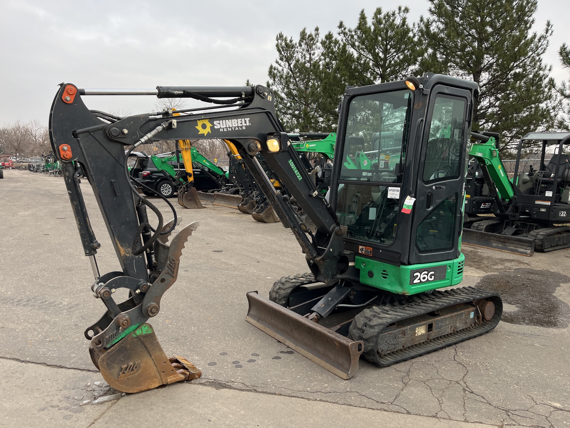 2018 John Deere 26G Mini Excavator