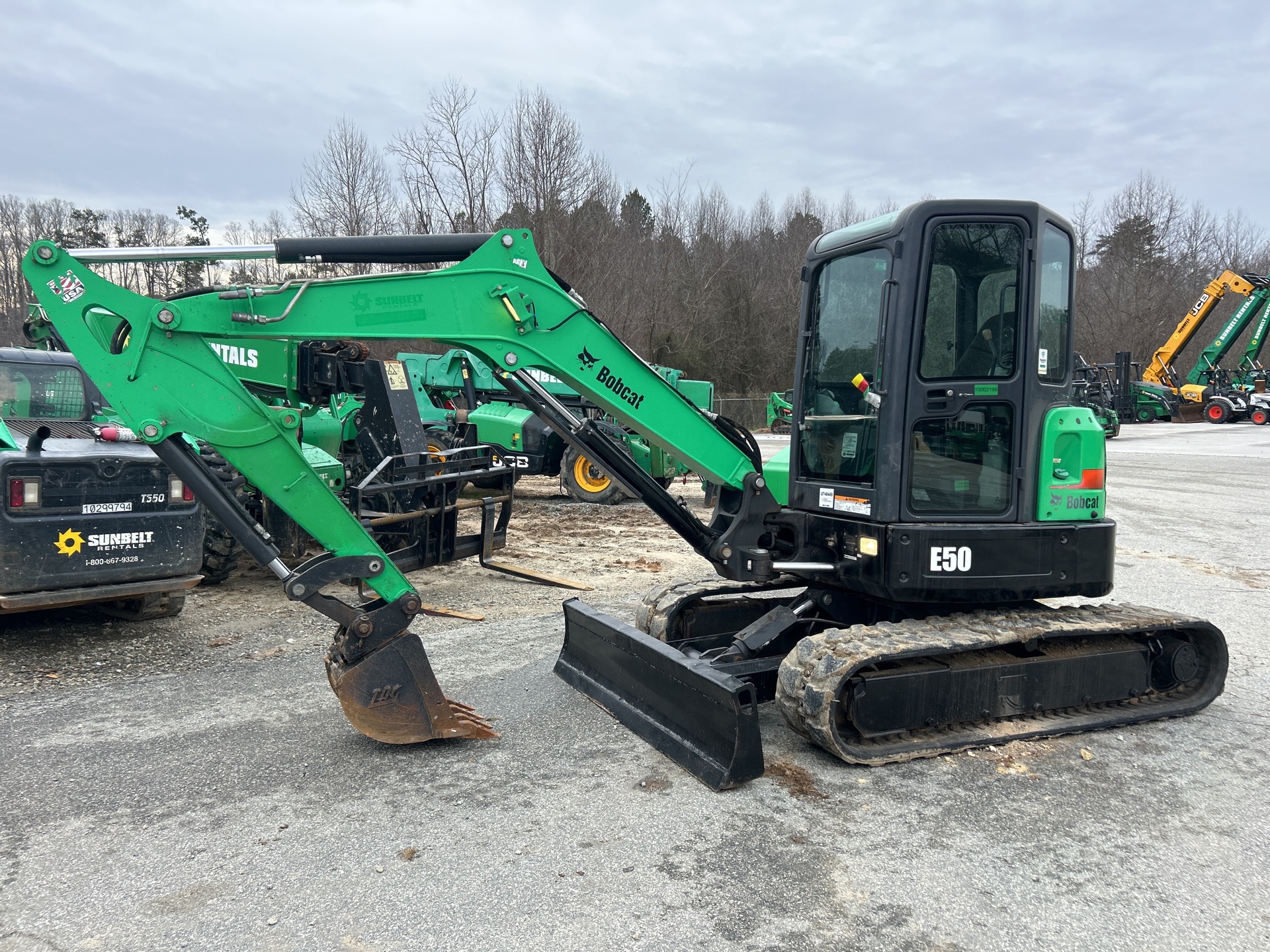 2018 Bobcat E50 Mini Excavator