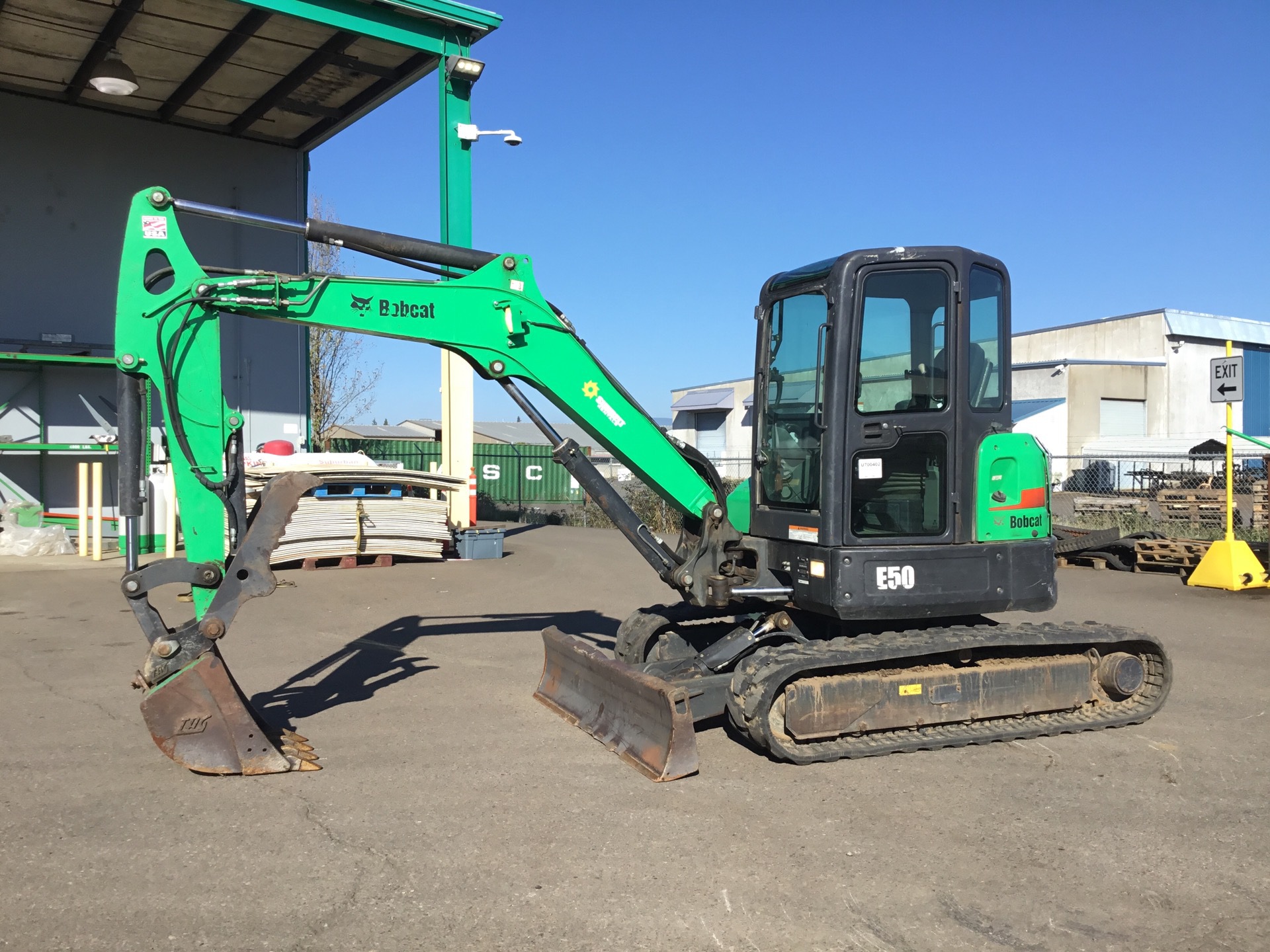 2016 Bobcat E50 Mini Excavator