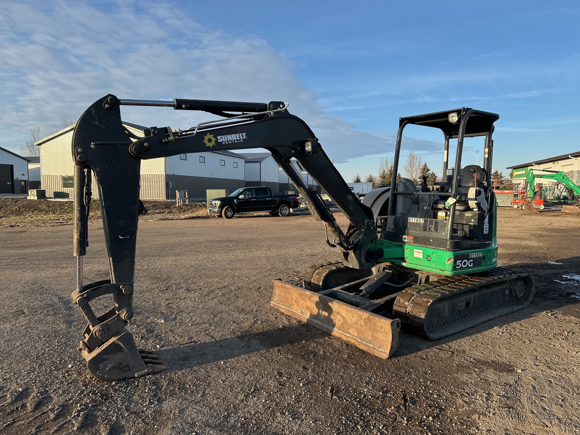 2016 John Deere 50G Mini Excavator