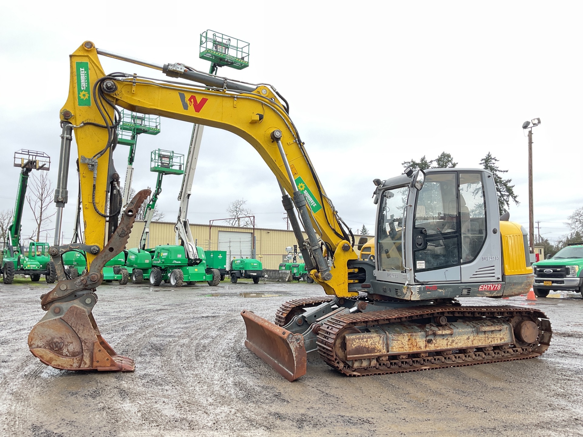 2017 Wacker Neuson ET145 Tracked Excavator