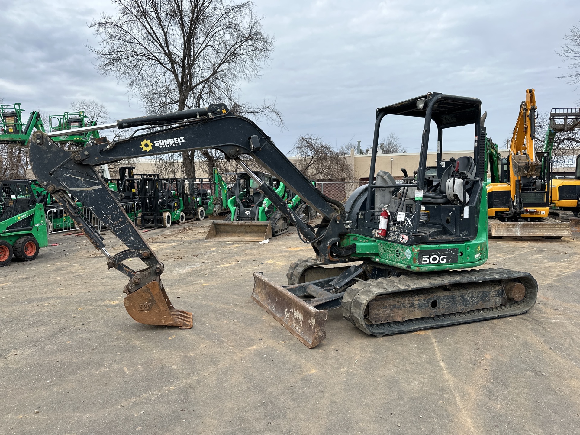 2016 John Deere 50G Mini Excavator