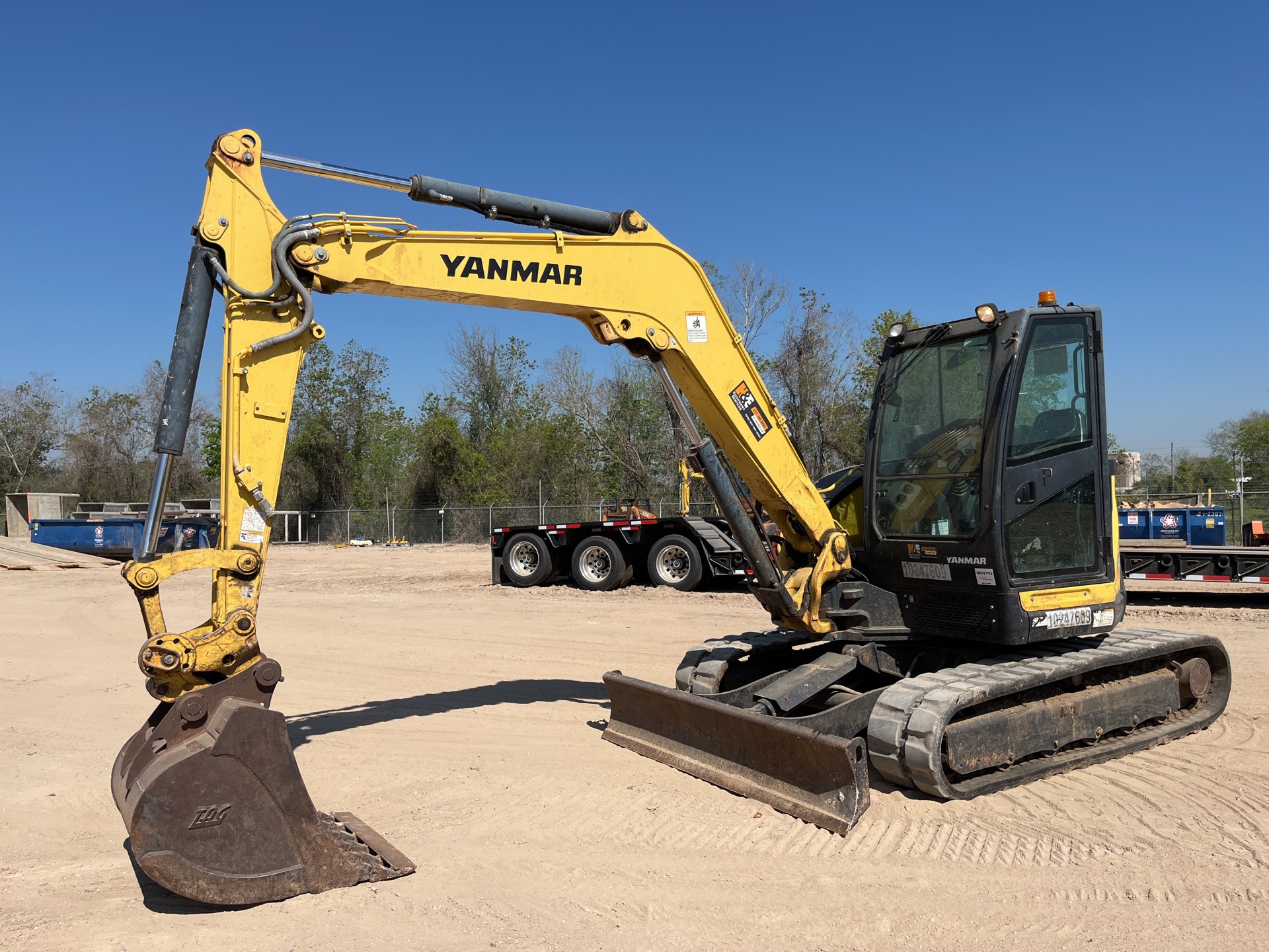 2018 (unverified) Yanmar ViO80-1A Mini Excavator