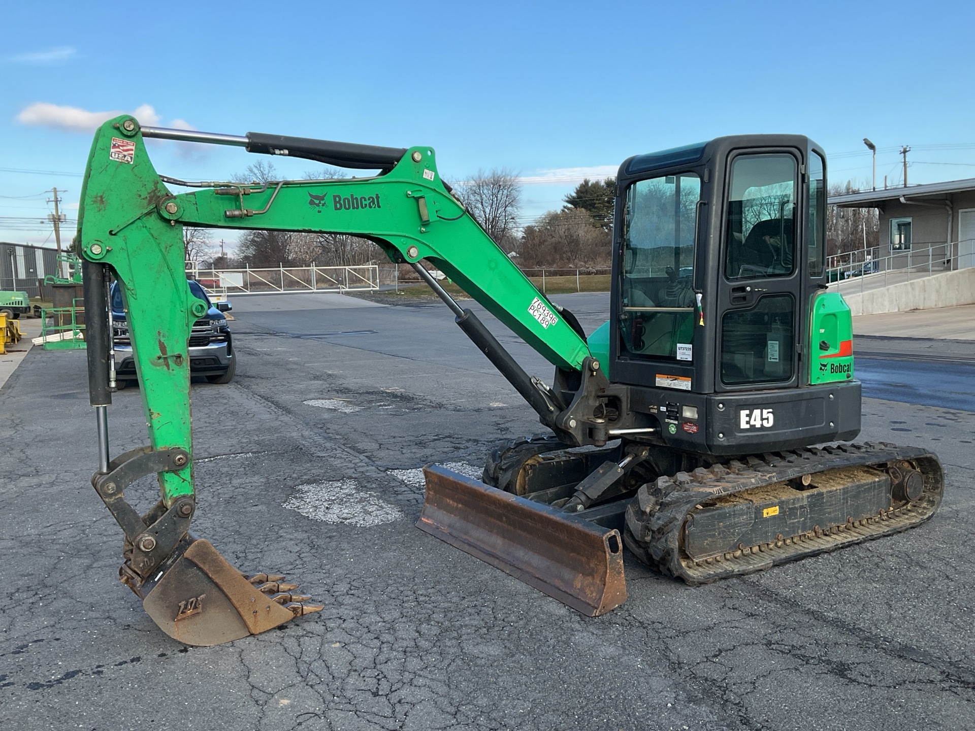 2015 Bobcat E45 Mini Excavator