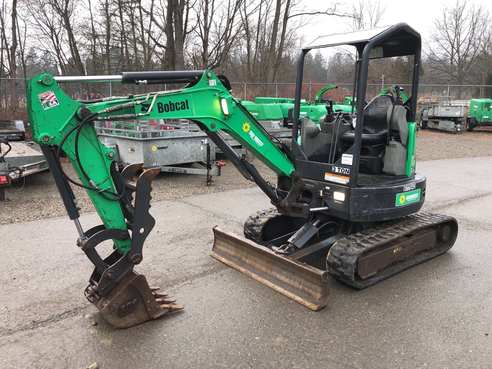 2017 Bobcat E26 Mini Excavator