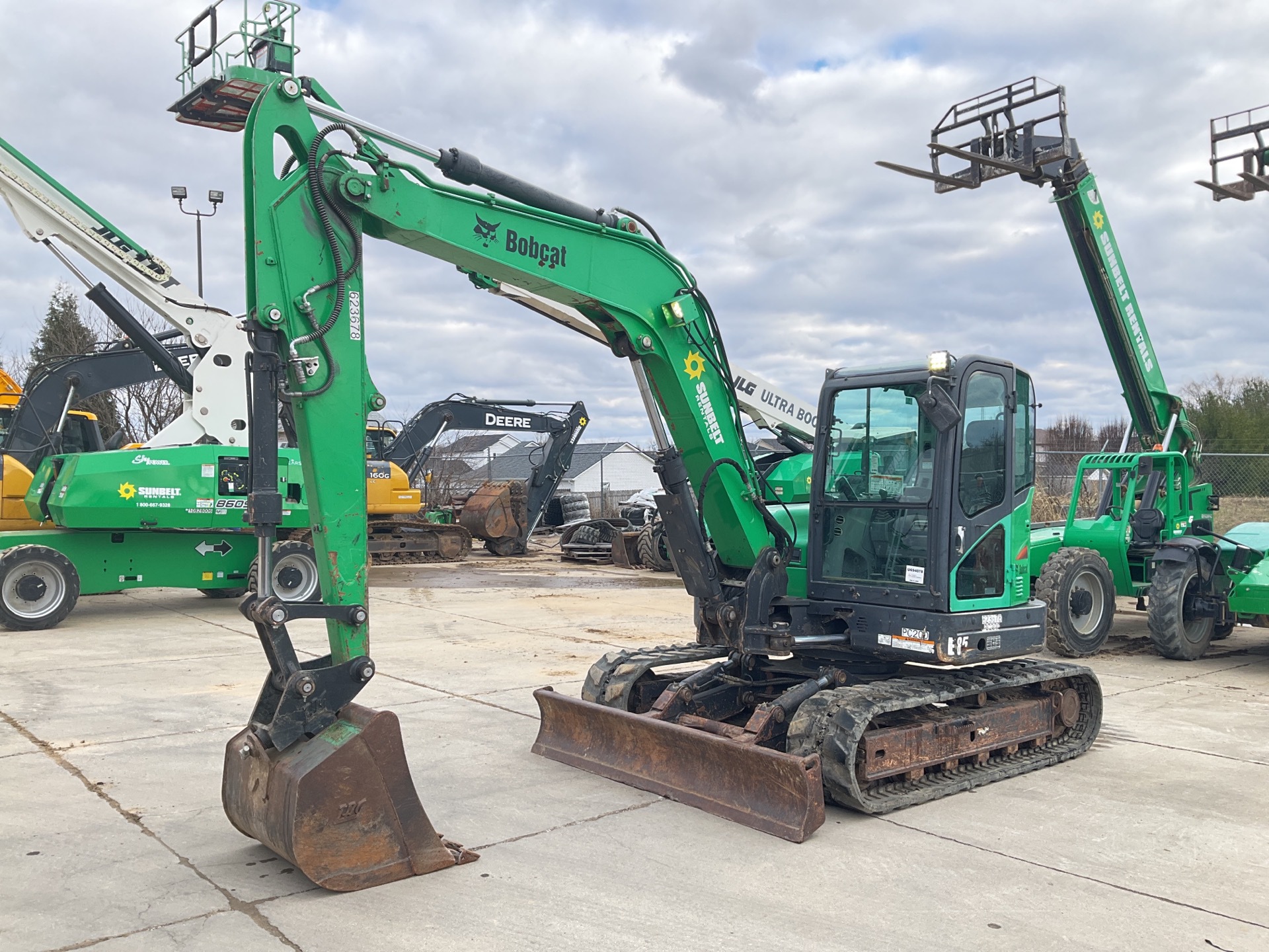 2014 Bobcat E85 Mini Excavator