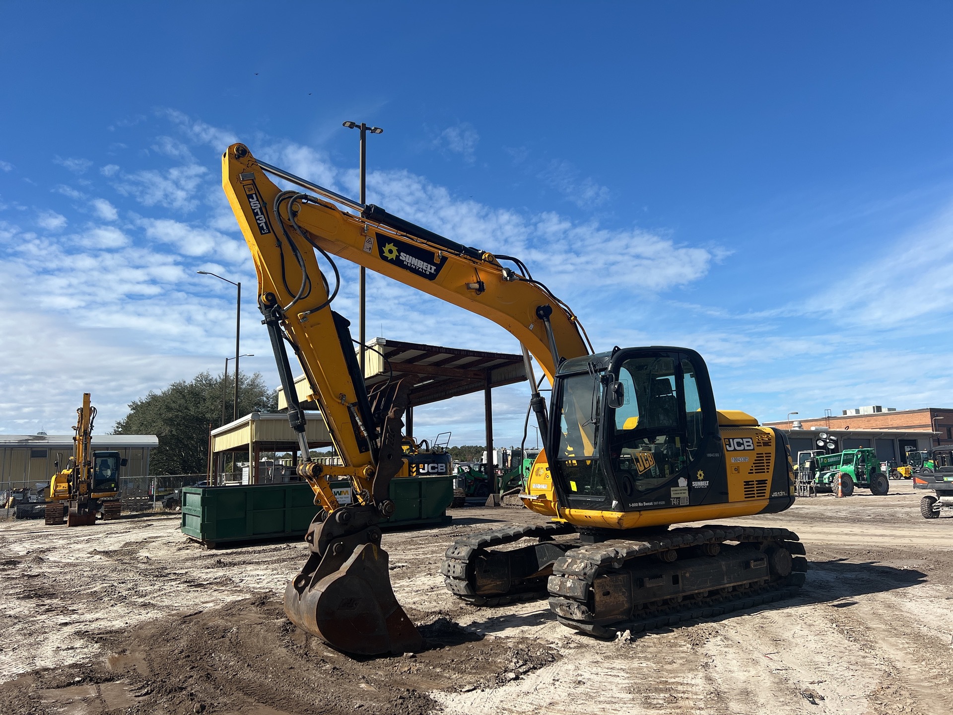 2018 JCB JS131LC Tracked Excavator