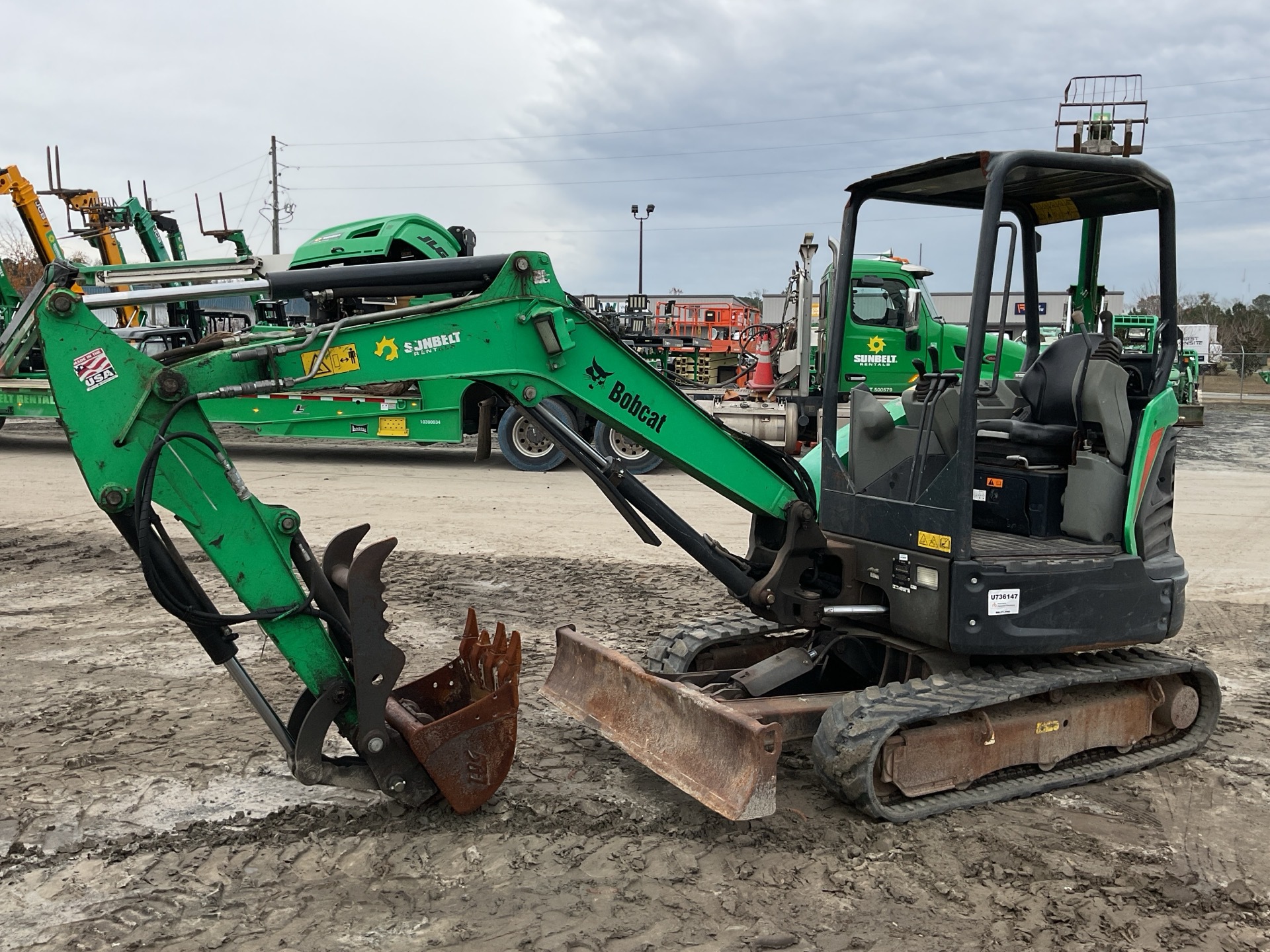 2018 Bobcat E32i Mini Excavator