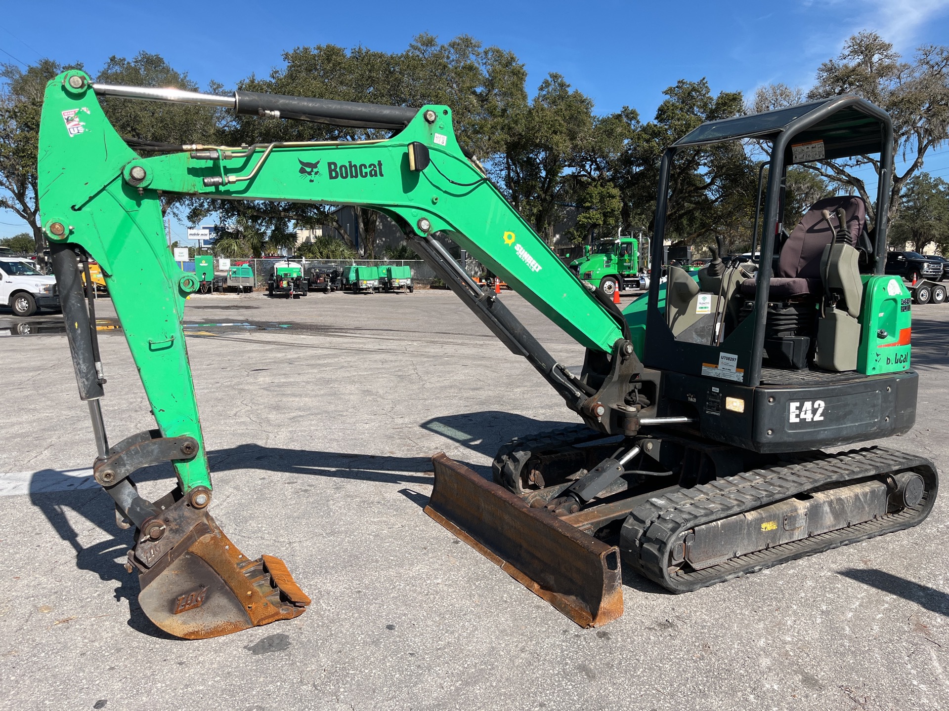 2016 Bobcat E42 Mini Excavator