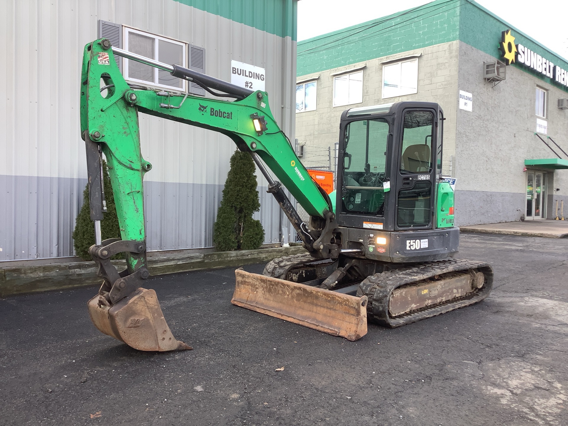 2014 Bobcat E50 Mini Excavator