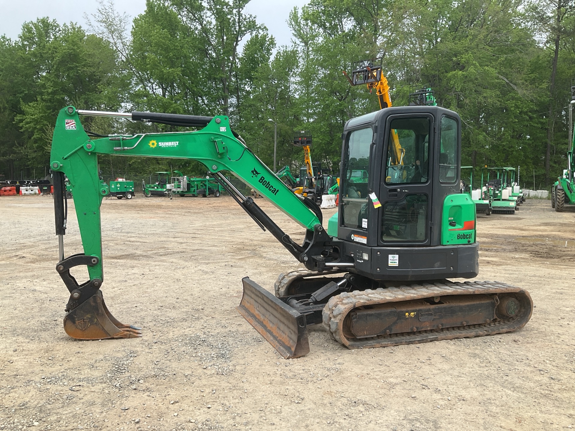 2018 Bobcat E45 Mini Excavator