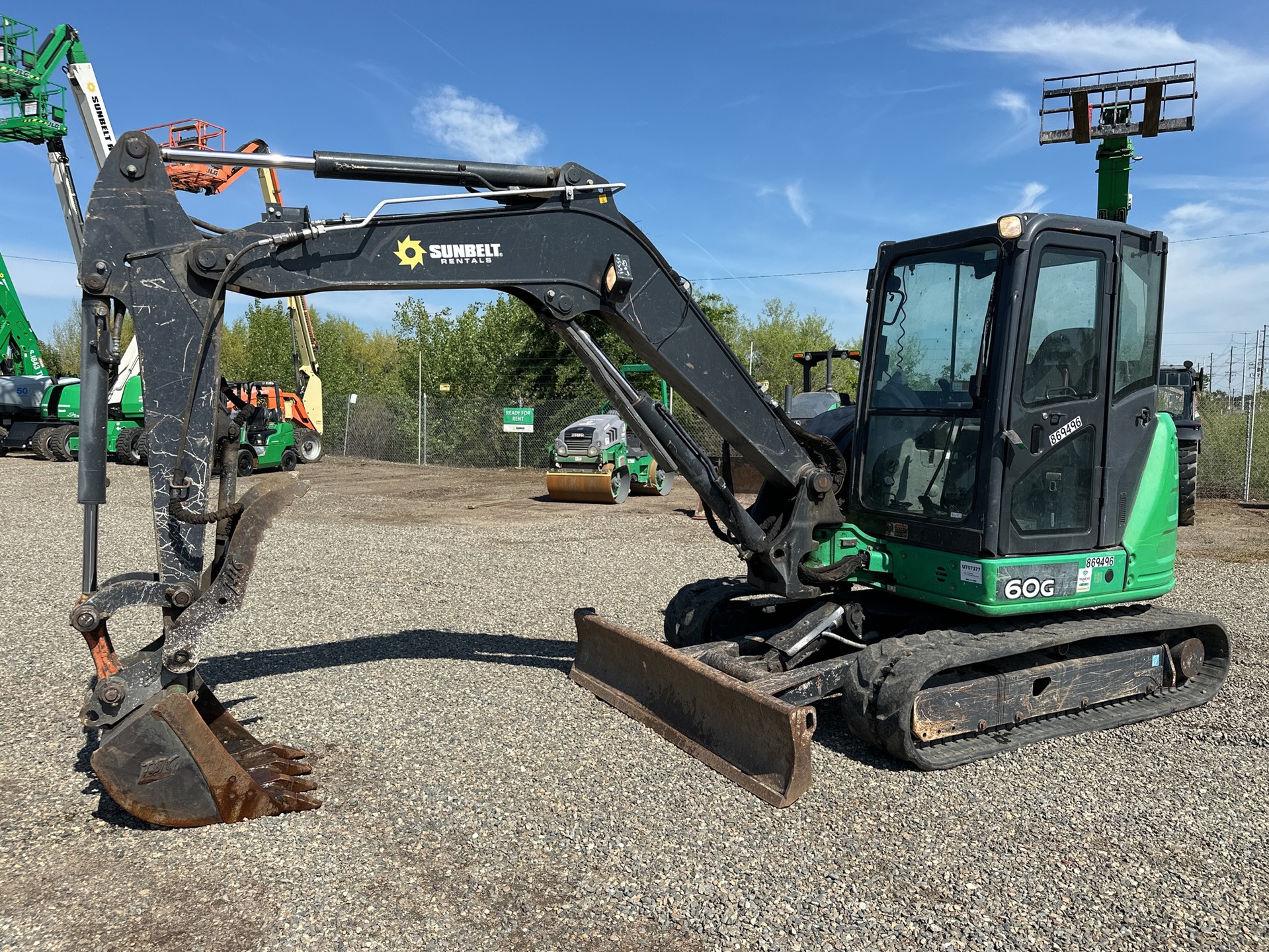 2016 John Deere 60G Mini Excavator