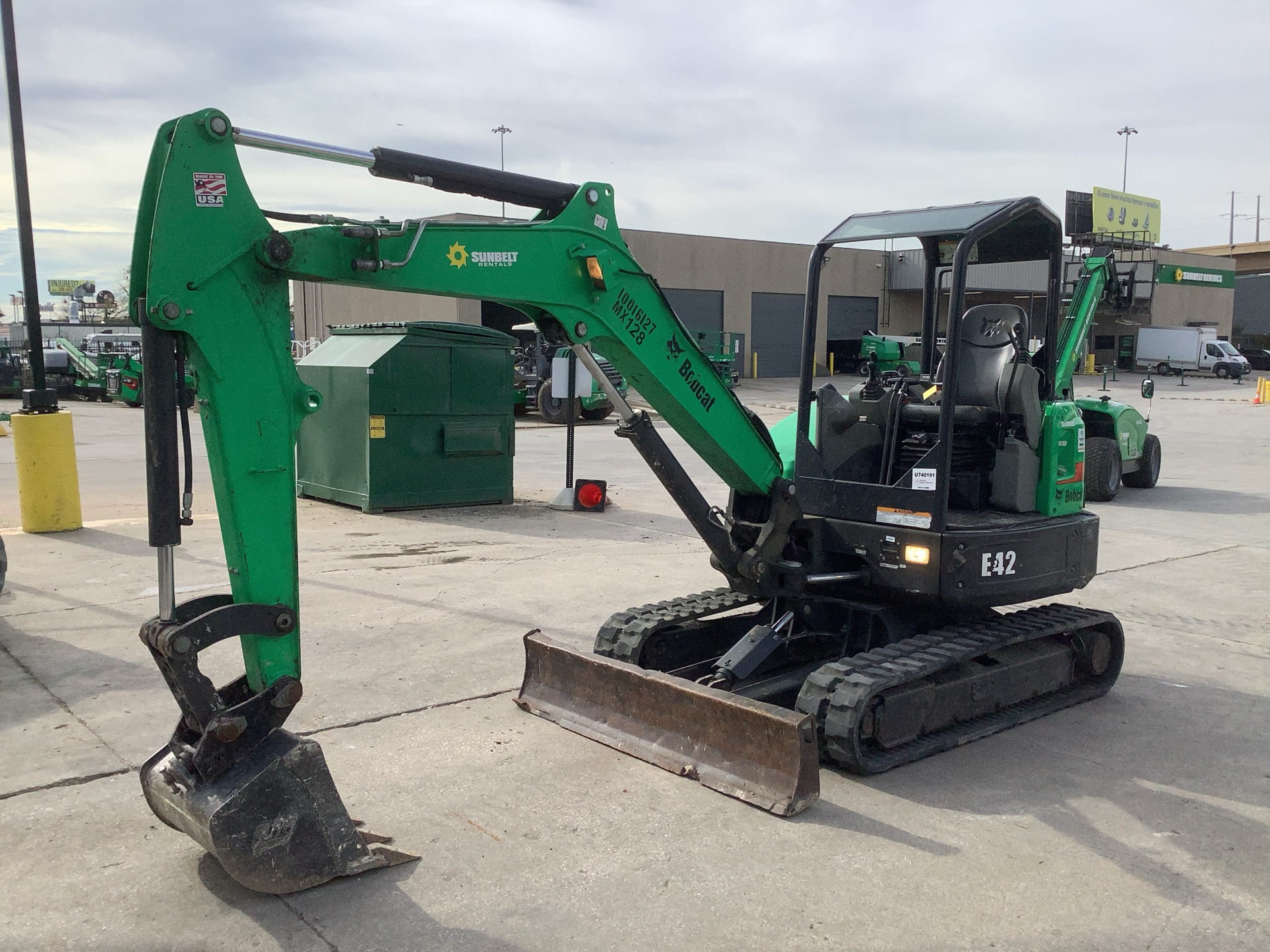 2018 Bobcat E42 Mini Excavator