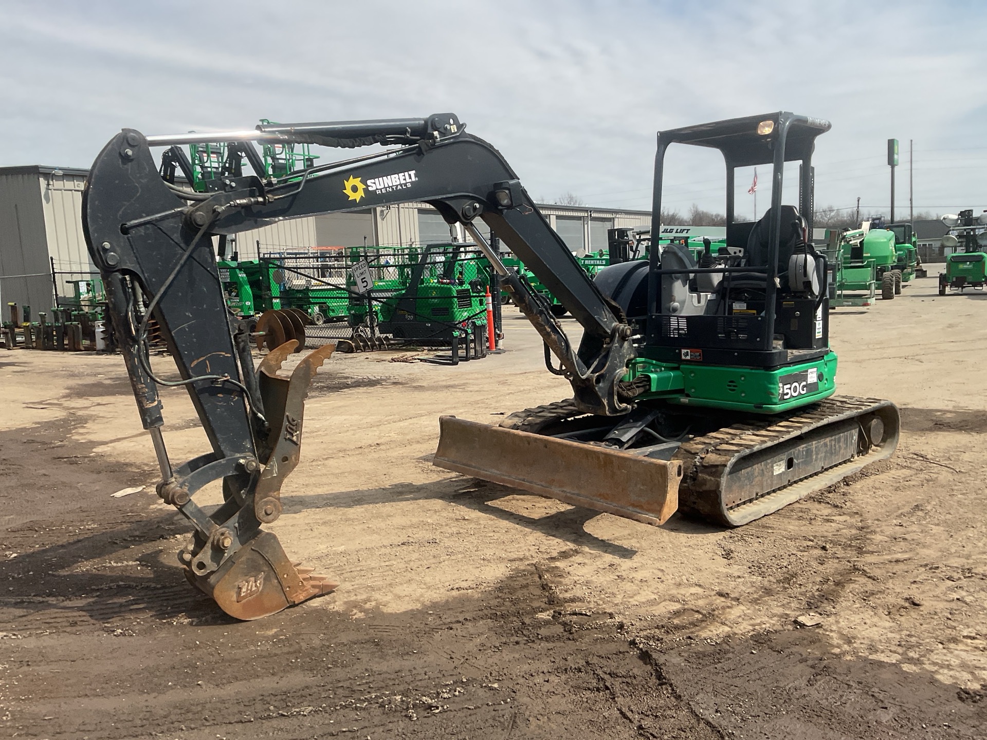 2018 John Deere 50G Mini Excavator