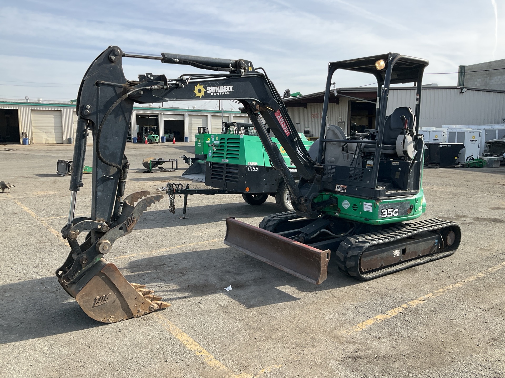 2017 John Deere 35G Mini Excavator