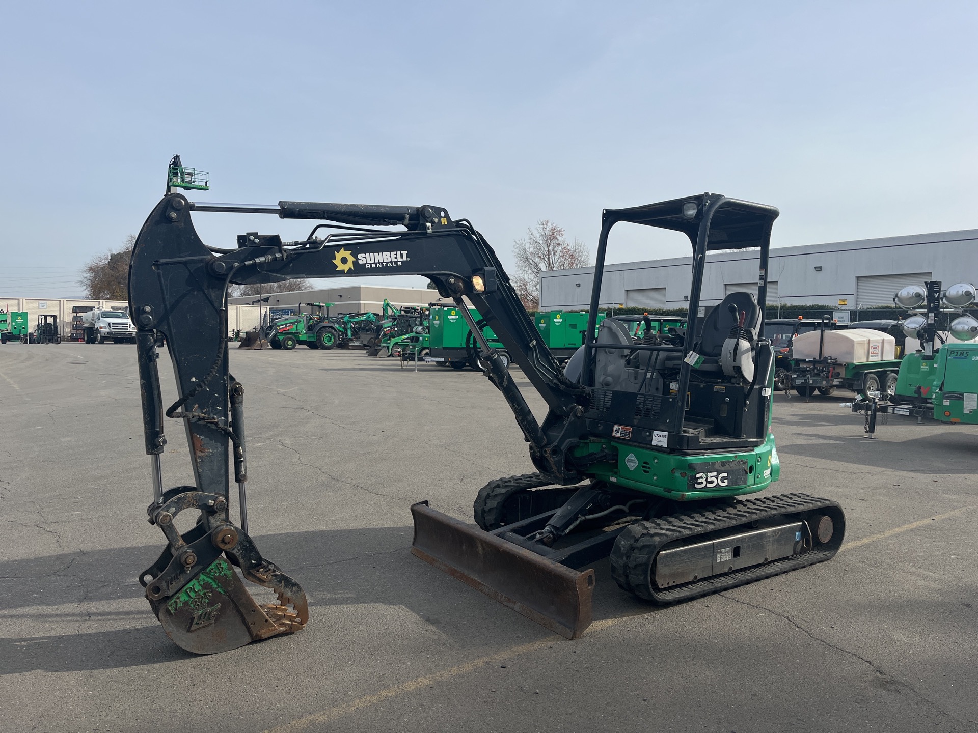 2017 John Deere 35G Mini Excavator