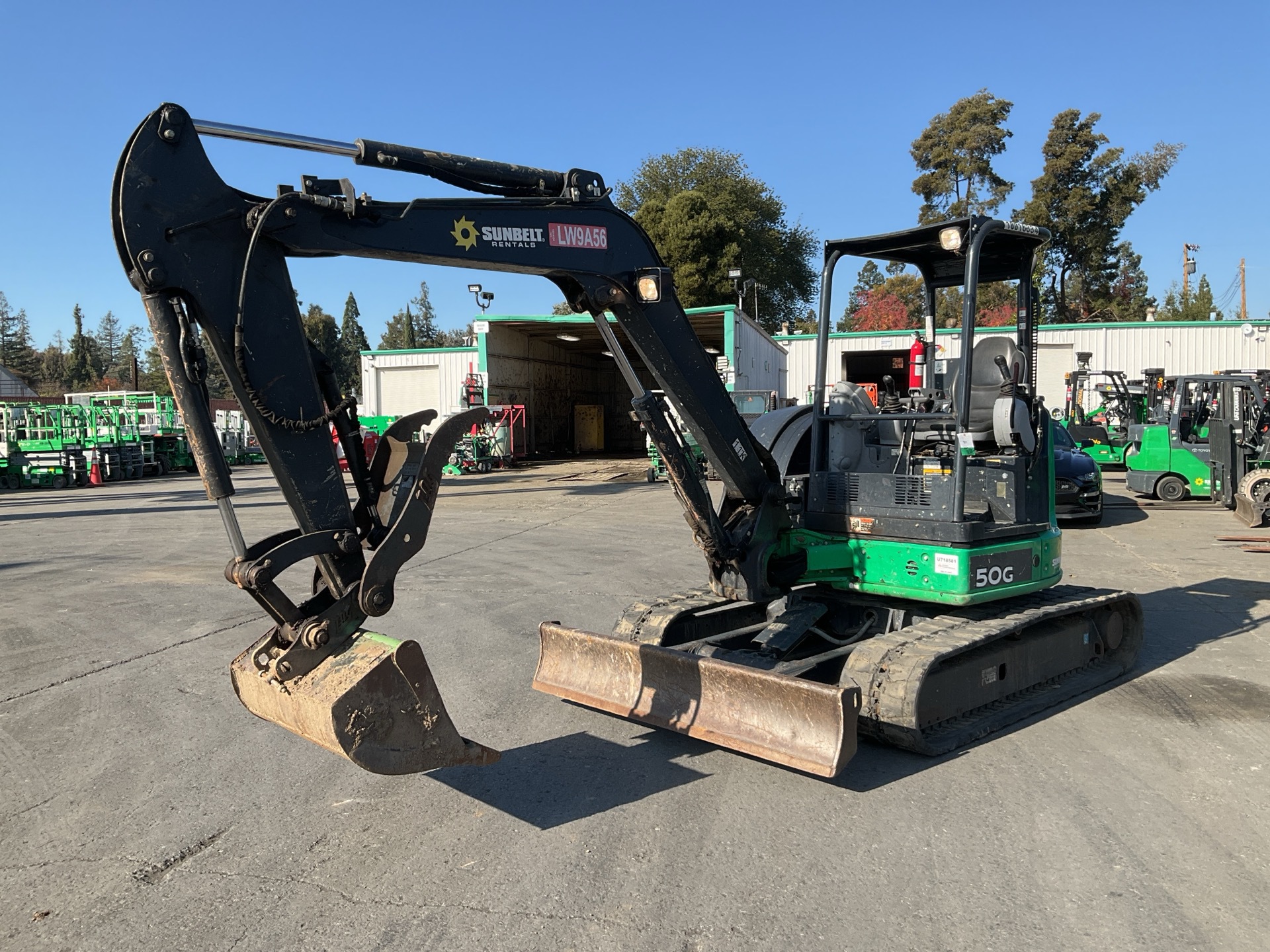 2018 John Deere 50G Mini Excavator