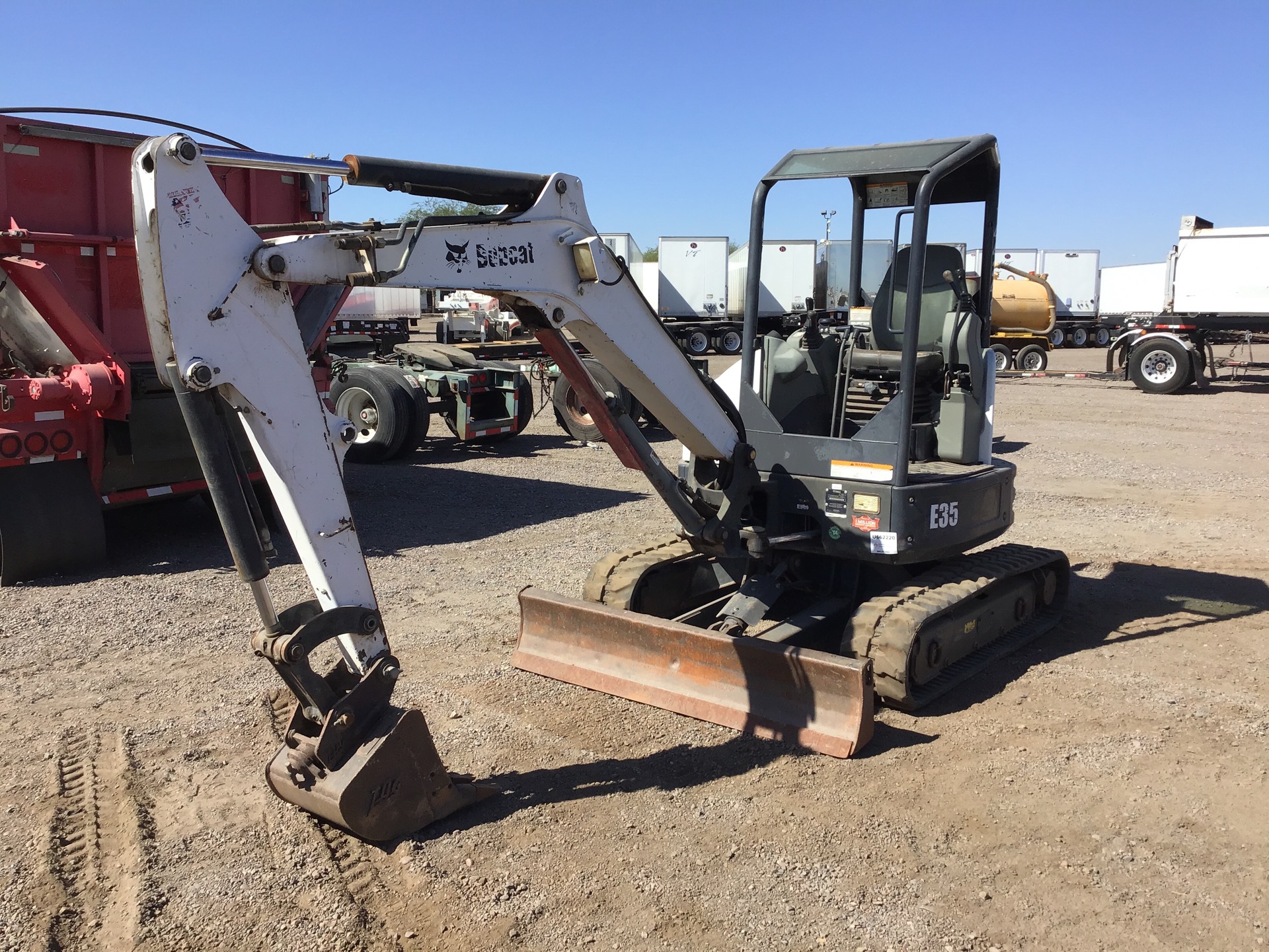 2015 Bobcat E35 Mini Excavator