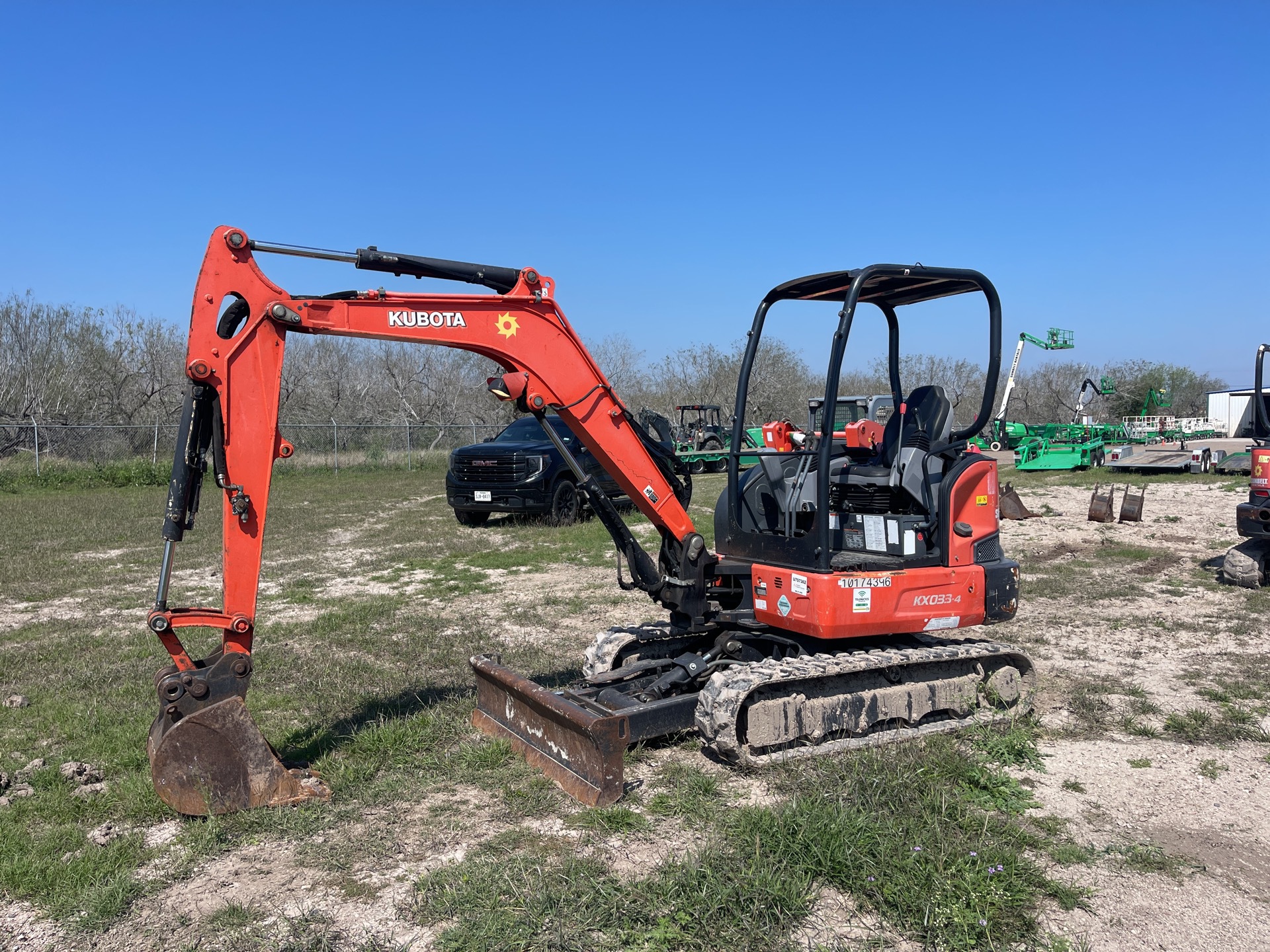 2019 Kubota KX033-4 Mini Excavator