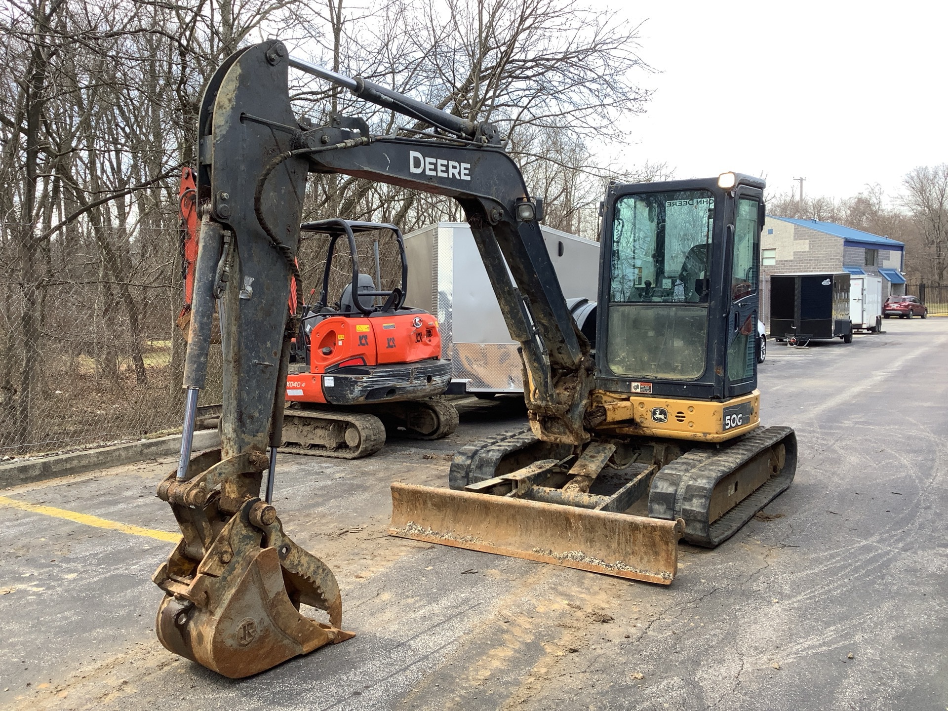 2016 John Deere 50G Mini Excavator