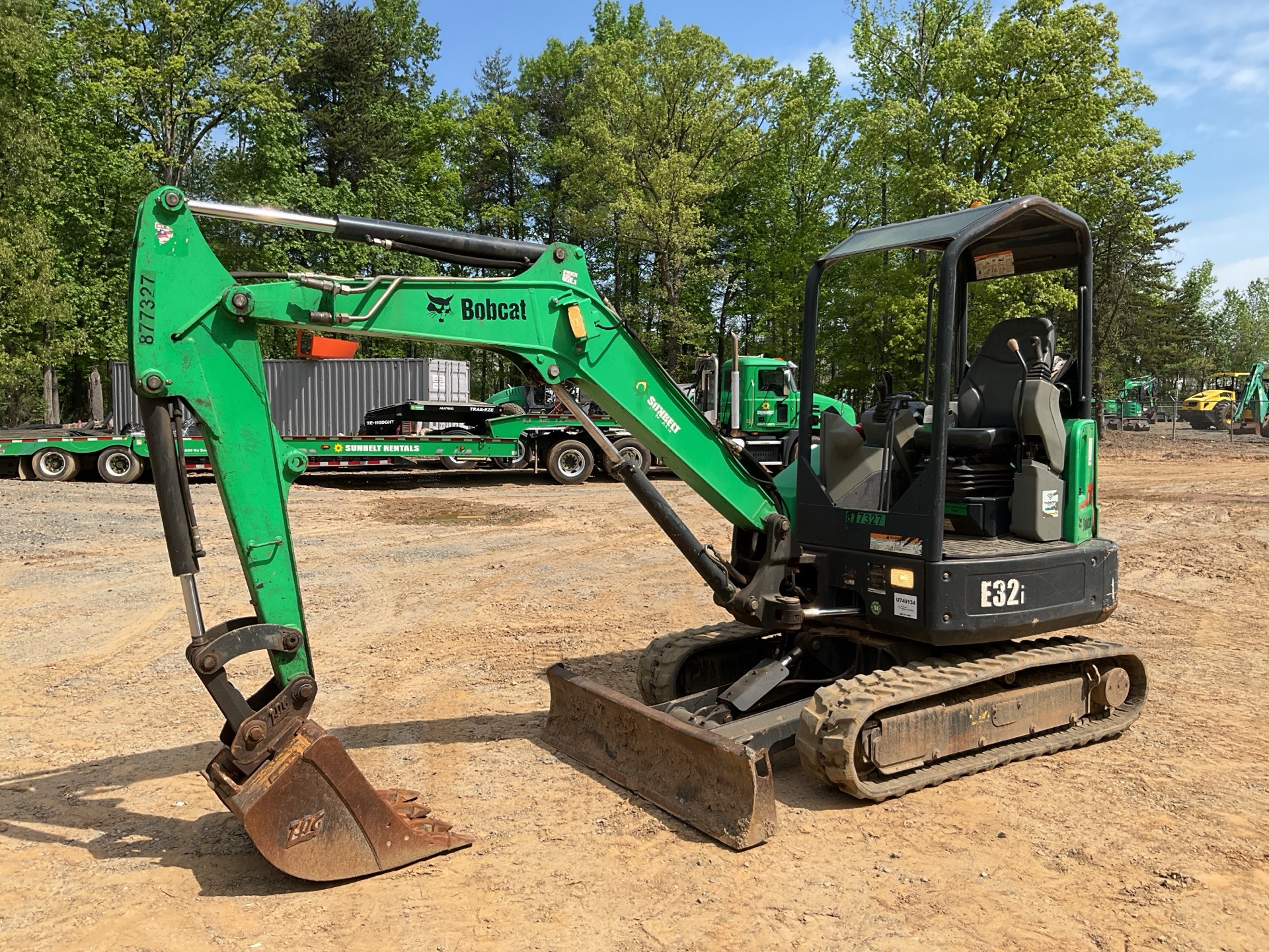 2016 Bobcat E32i Mini Excavator