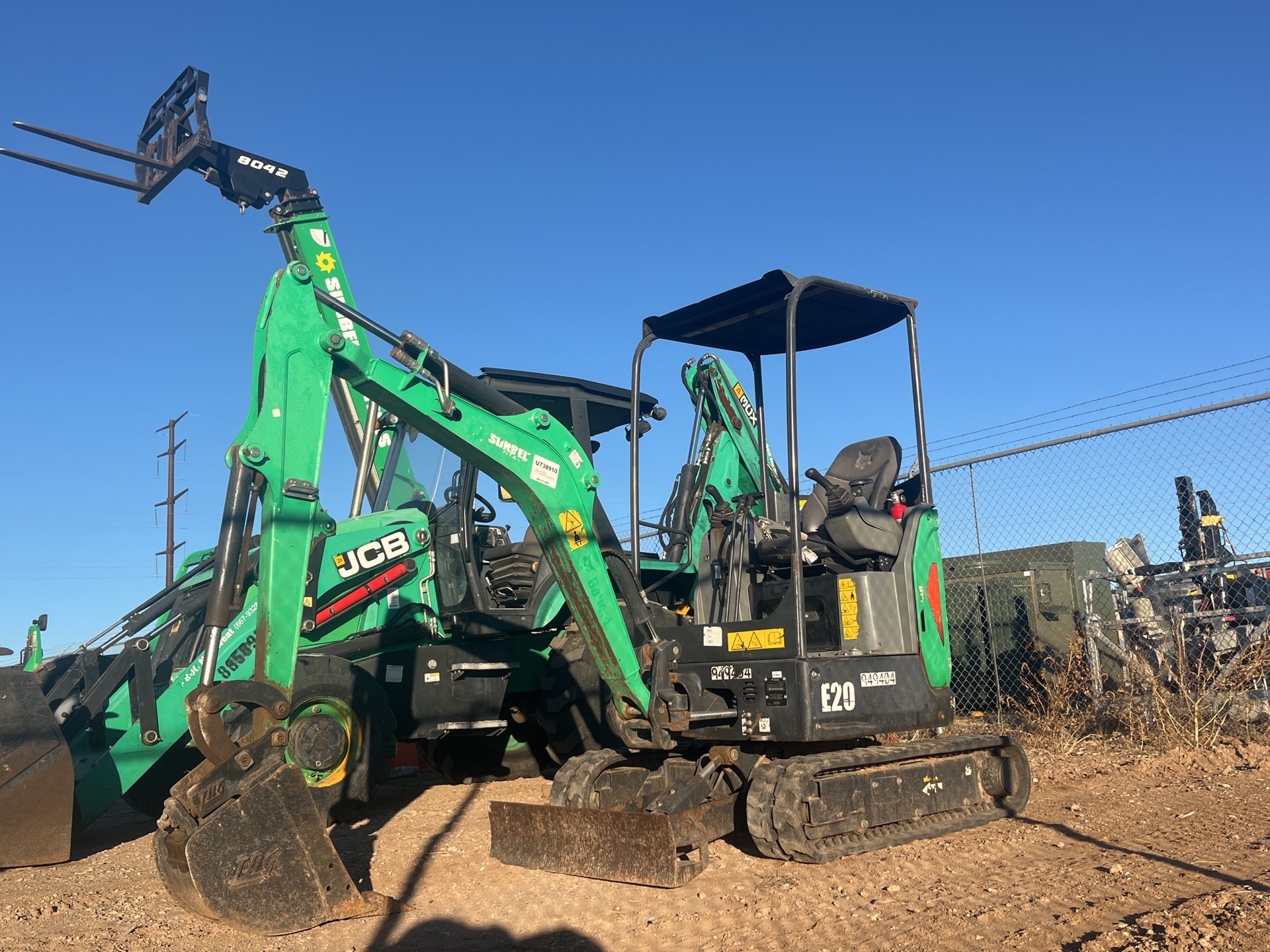 2016 Bobcat E20 Mini Excavator