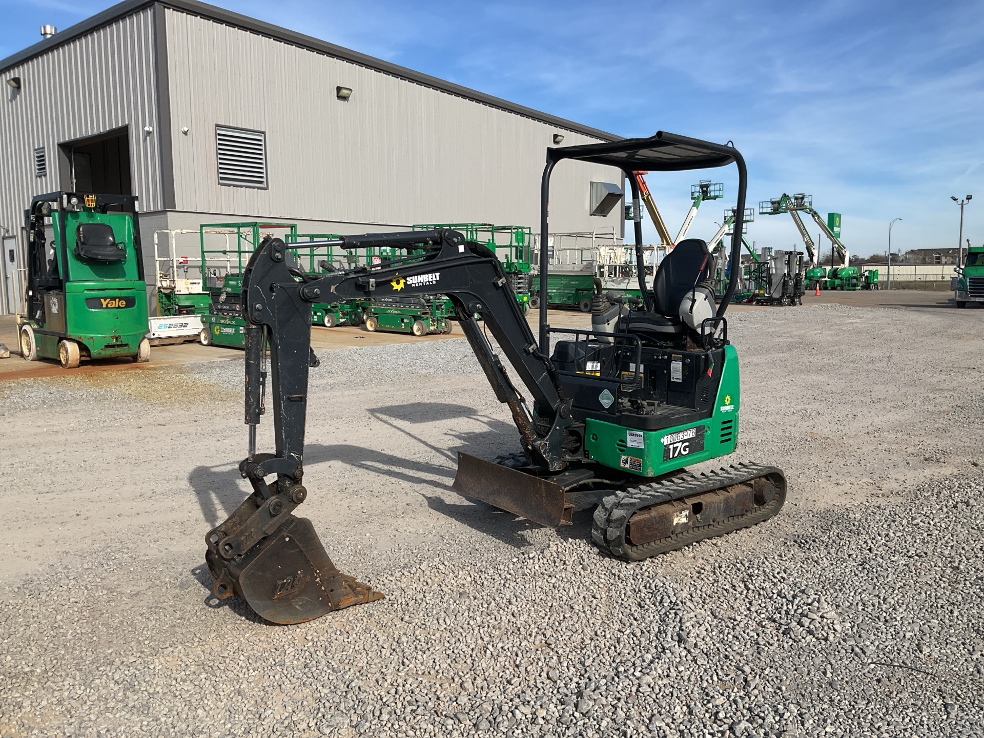 2018 John Deere 17G Mini Excavator