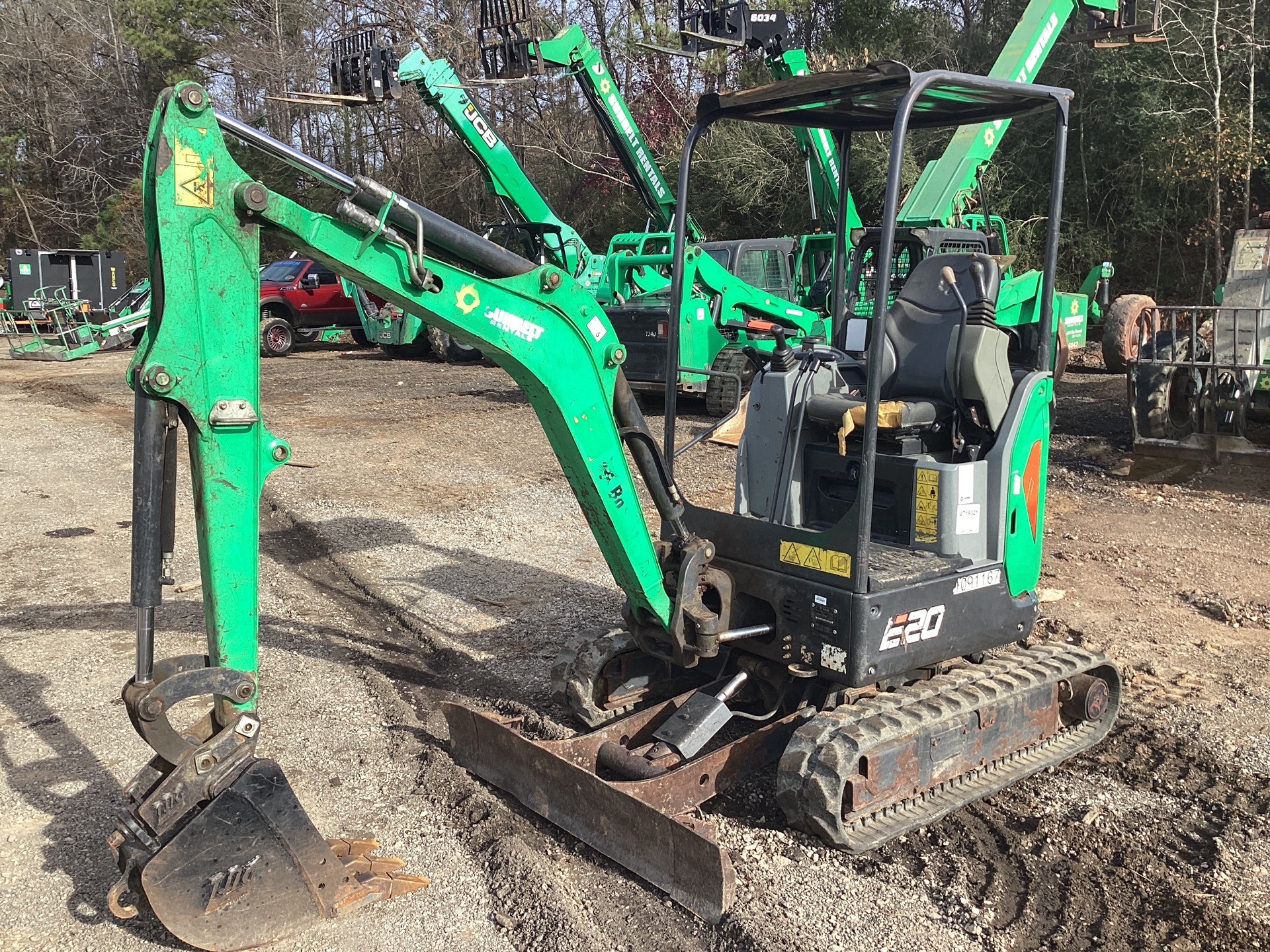 2018 Bobcat E20 Mini Excavator