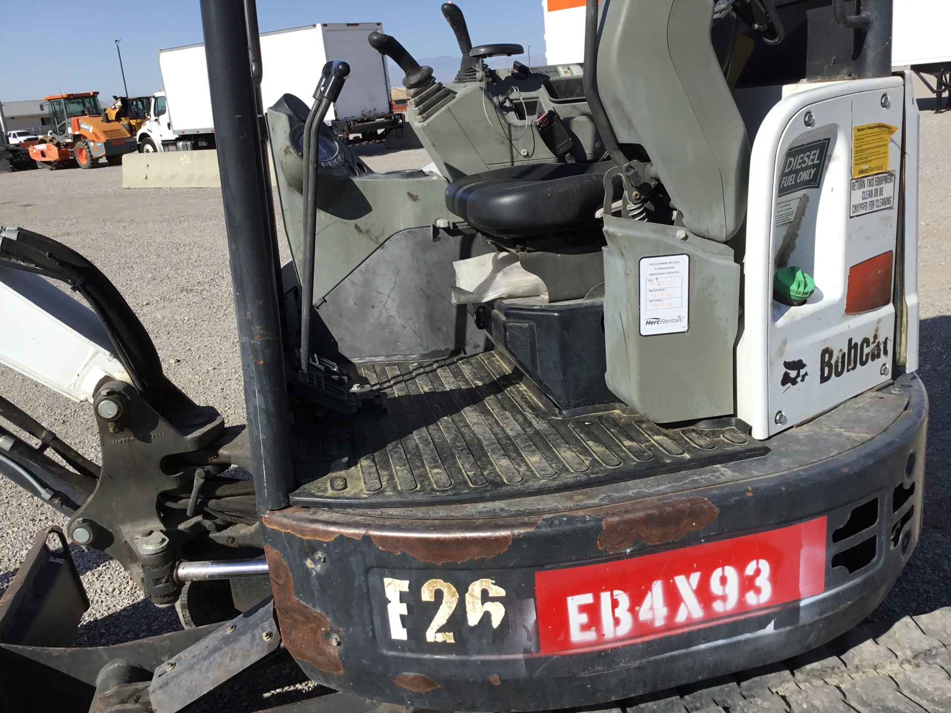 2017 Bobcat E26 Mini Excavator