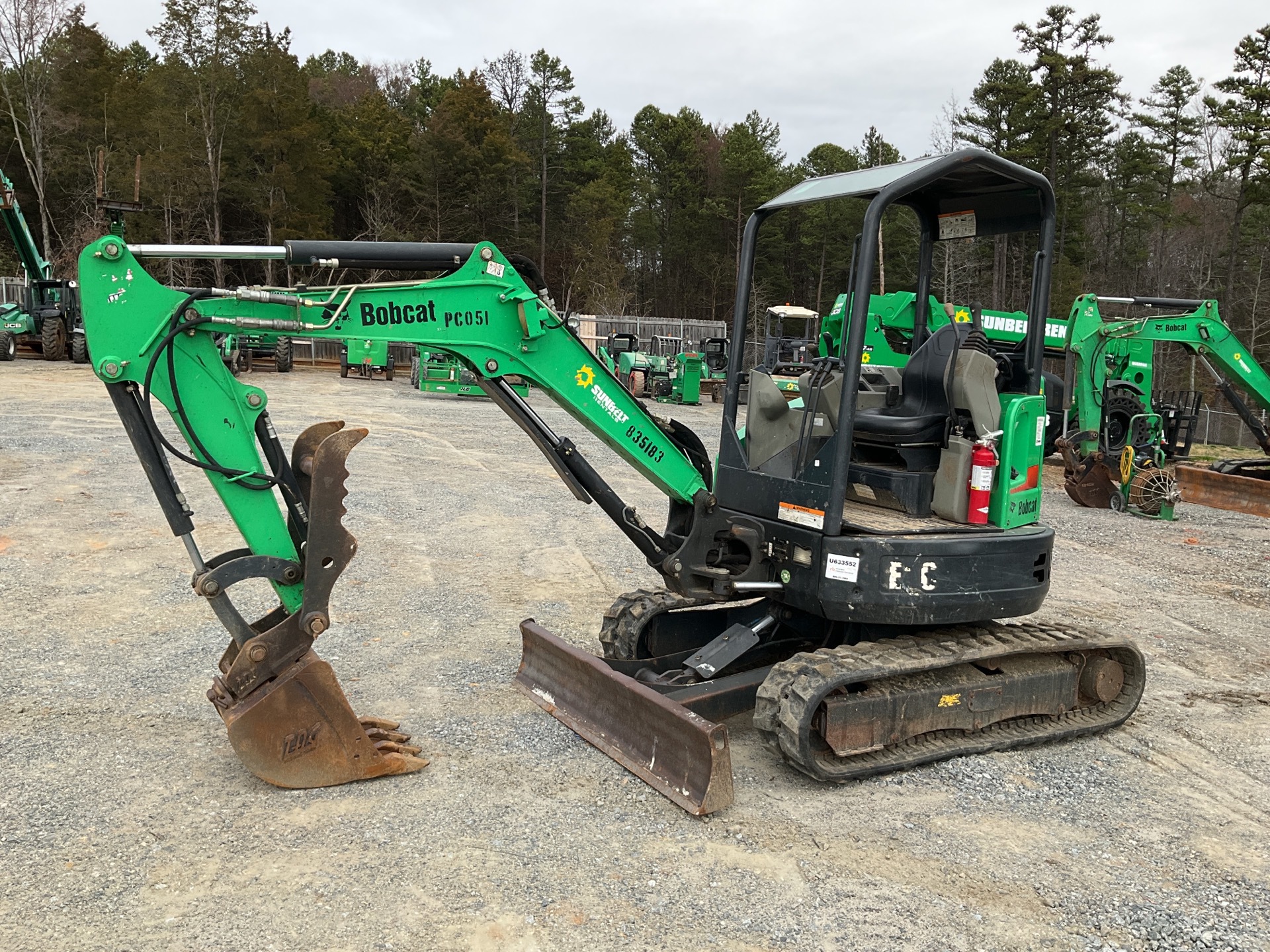 2016 Bobcat E26 Mini Excavator