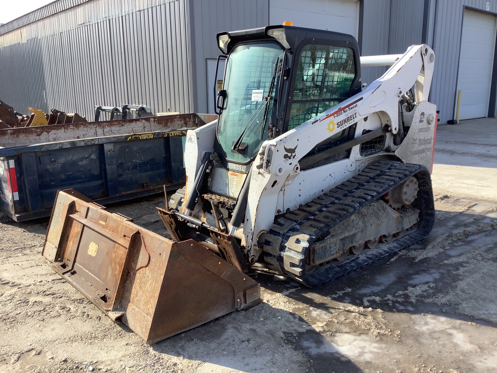 2017 Bobcat T740 Two-Speed Compact Track Loader