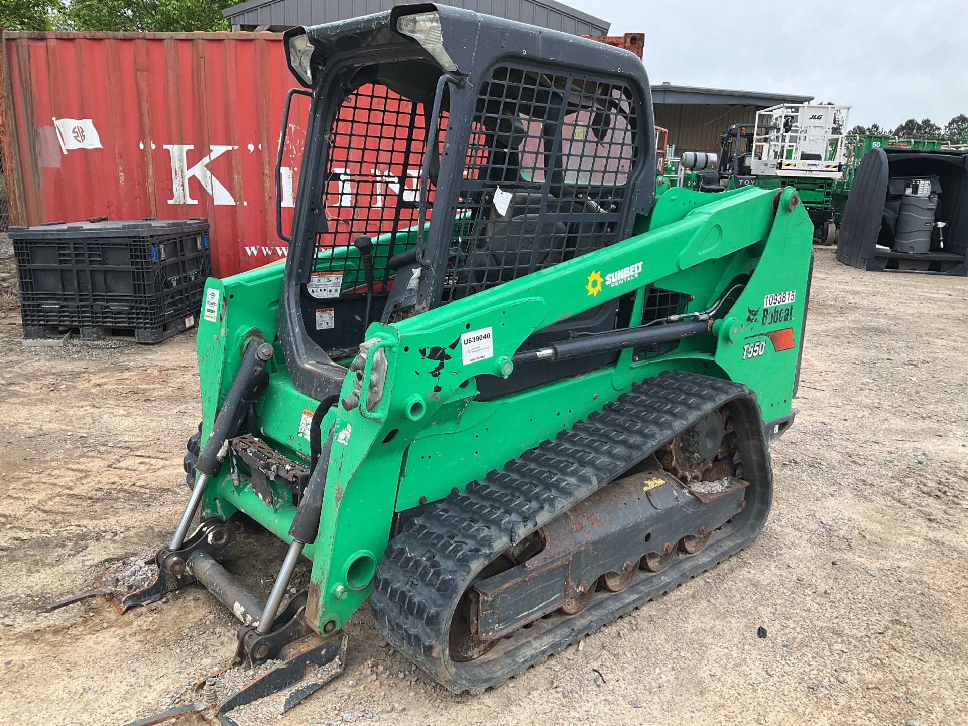 2018 Bobcat T550 Compact Track Loader