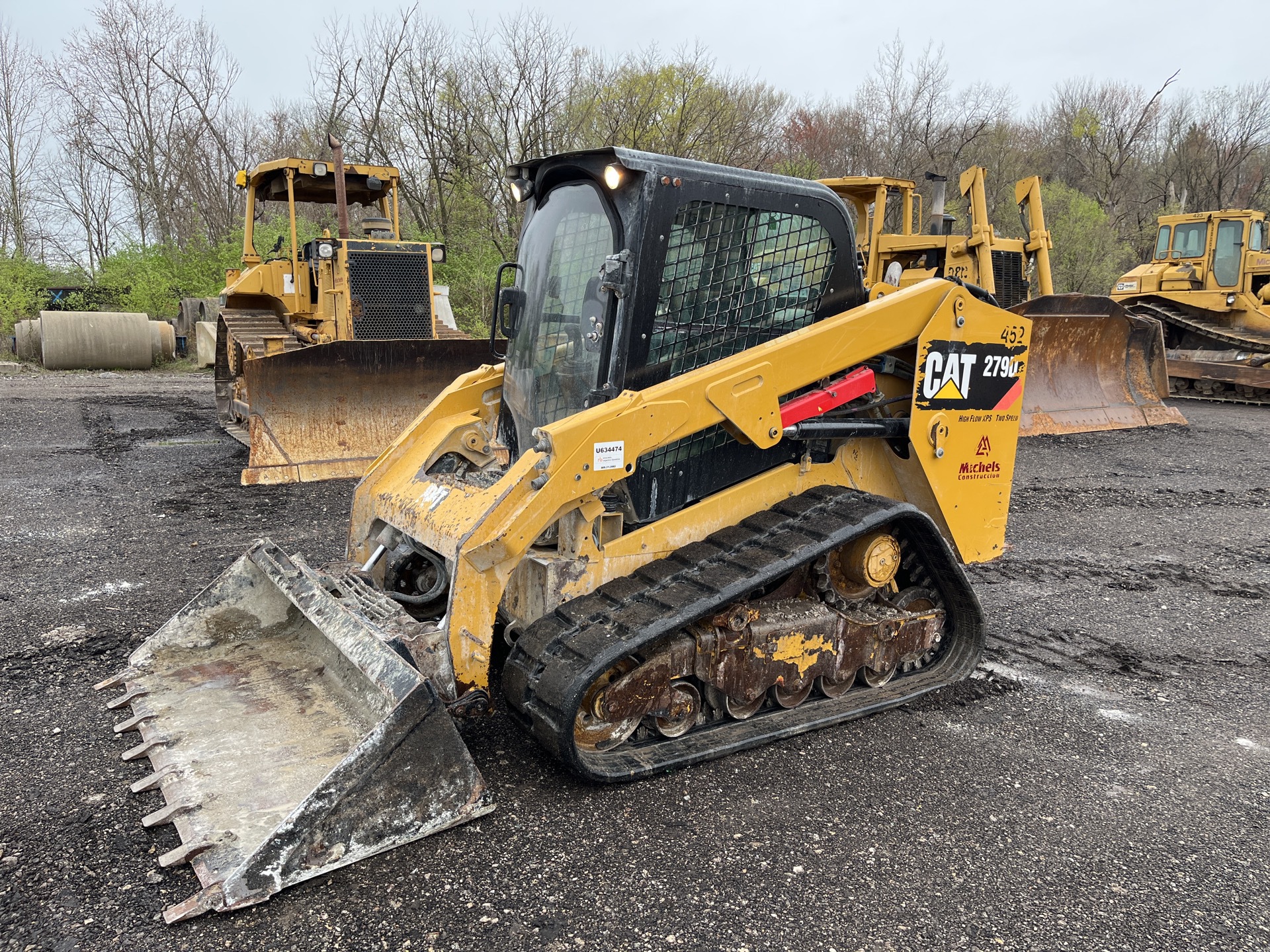 2016 Cat 279D Two-Speed High Flow XPS Compact Track Loader