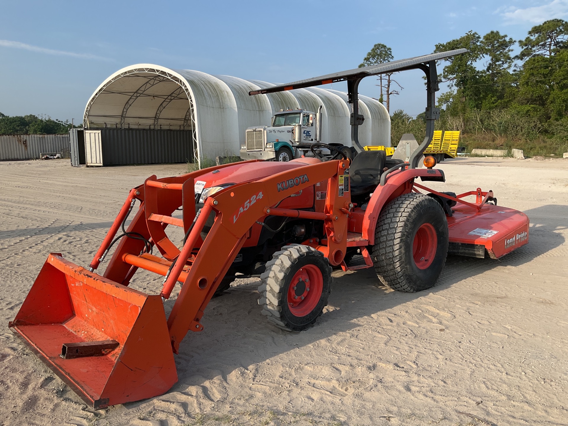 2011 Kubota L3200D 4WD Utility Tractor