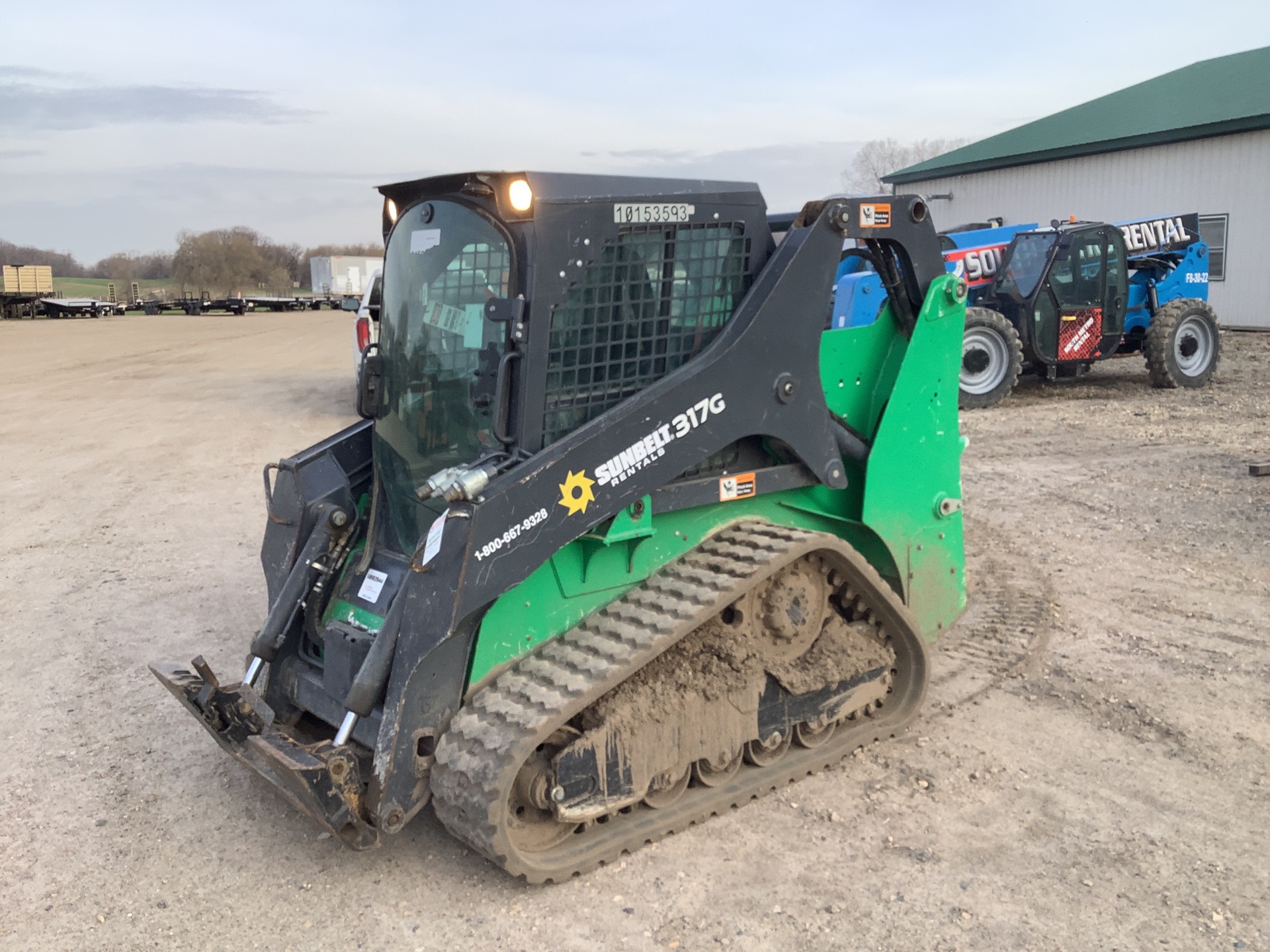 2019 John Deere 317G Compact Track Loader