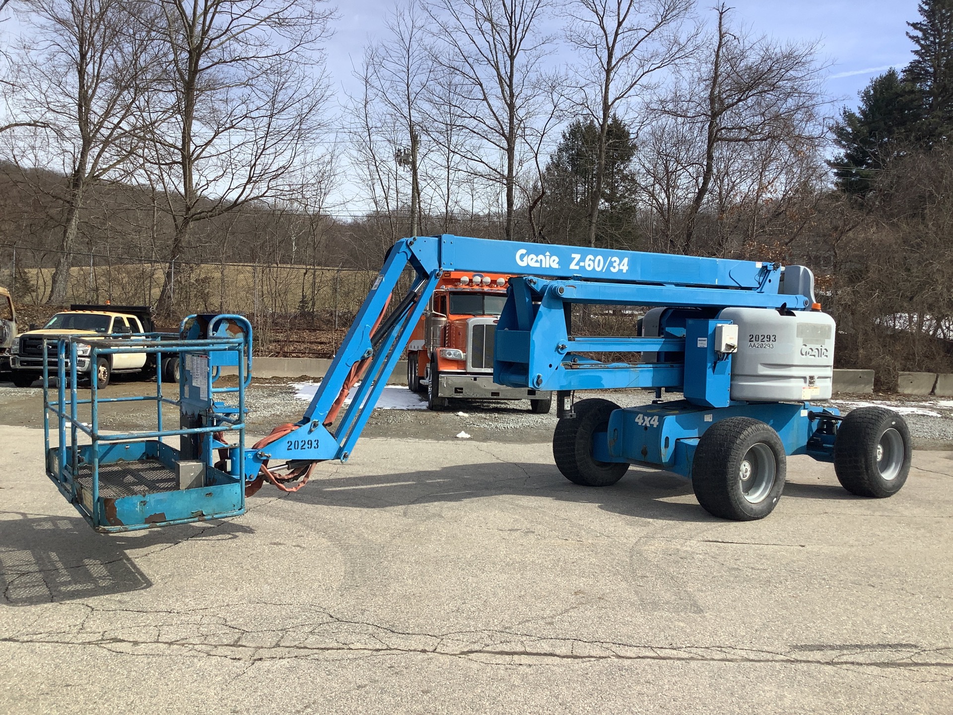 2013 Genie Z60-34 4WD Diesel Articulating Boom Lift