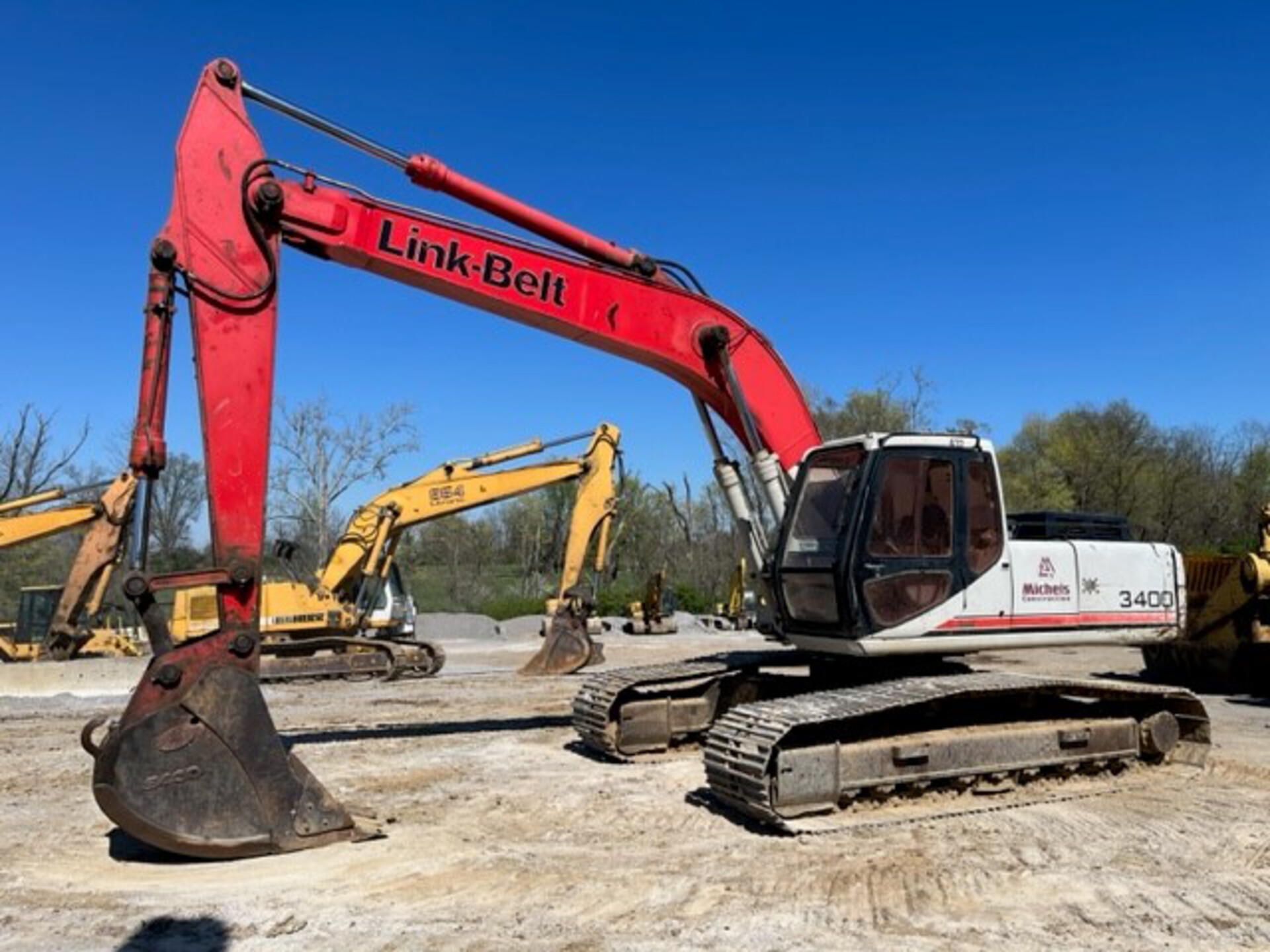 2001 Link-Belt 3400Q Tracked Excavator