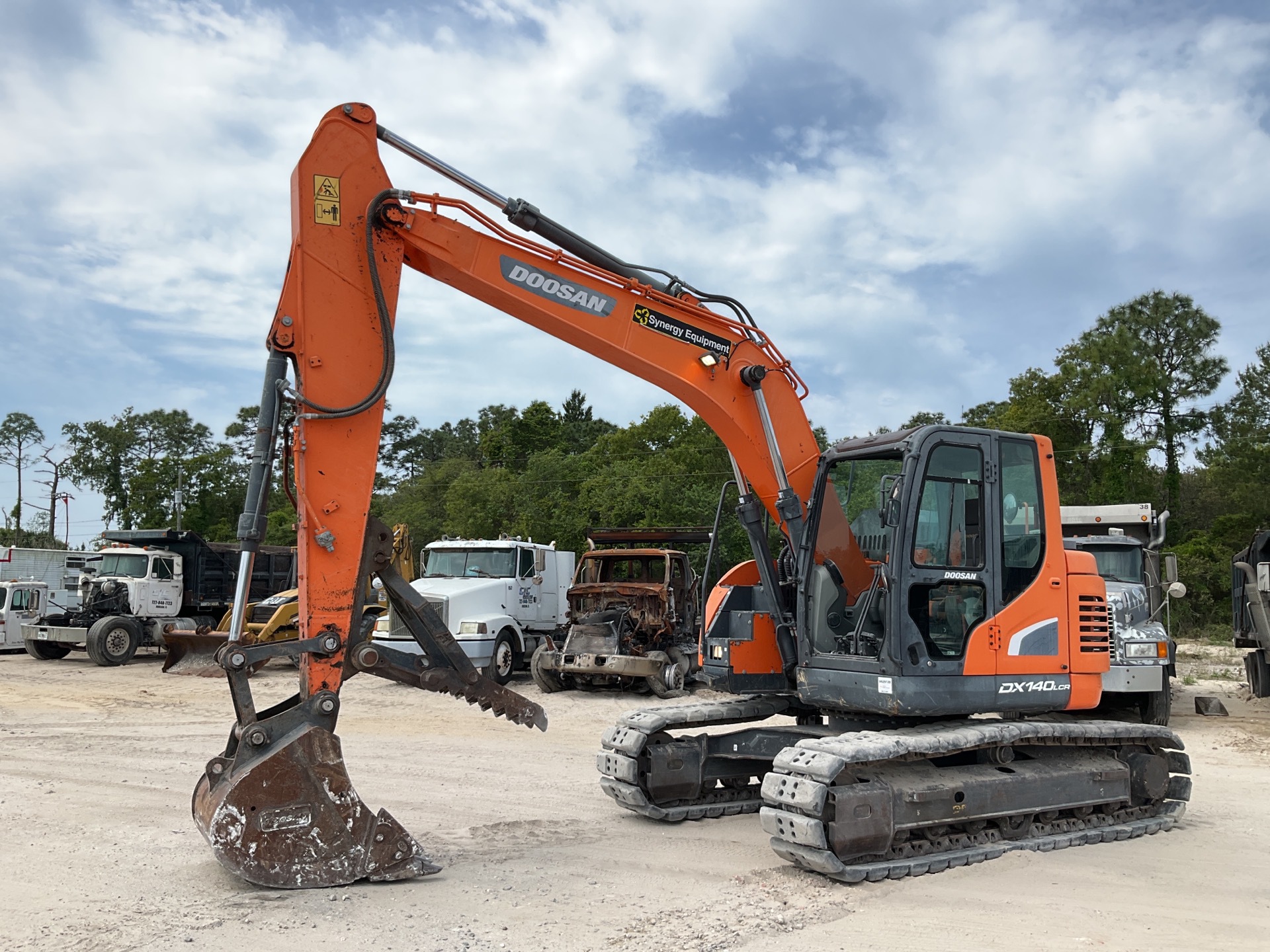 2017 Doosan DX140 LCR-5 Tracked Excavator