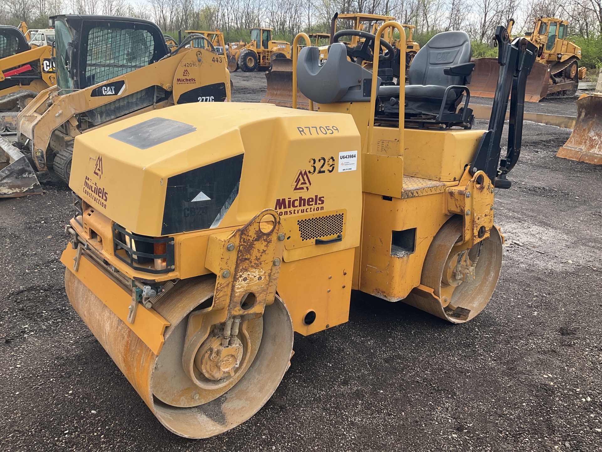 2010 Cat CB24 Double Drum Roller