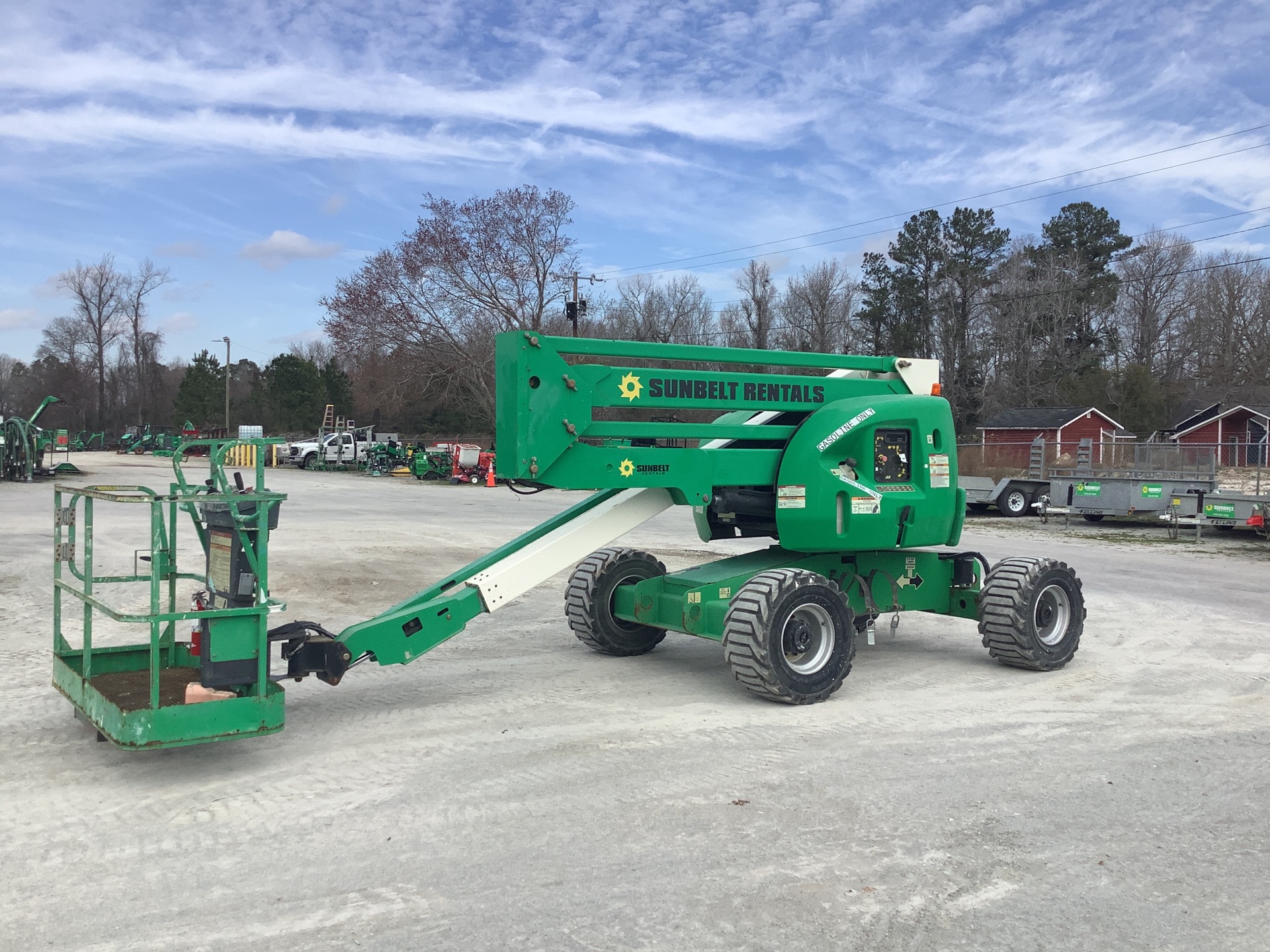 2015 JLG 450A Series II 4WD Dual Fuel Articulating Boom Lift