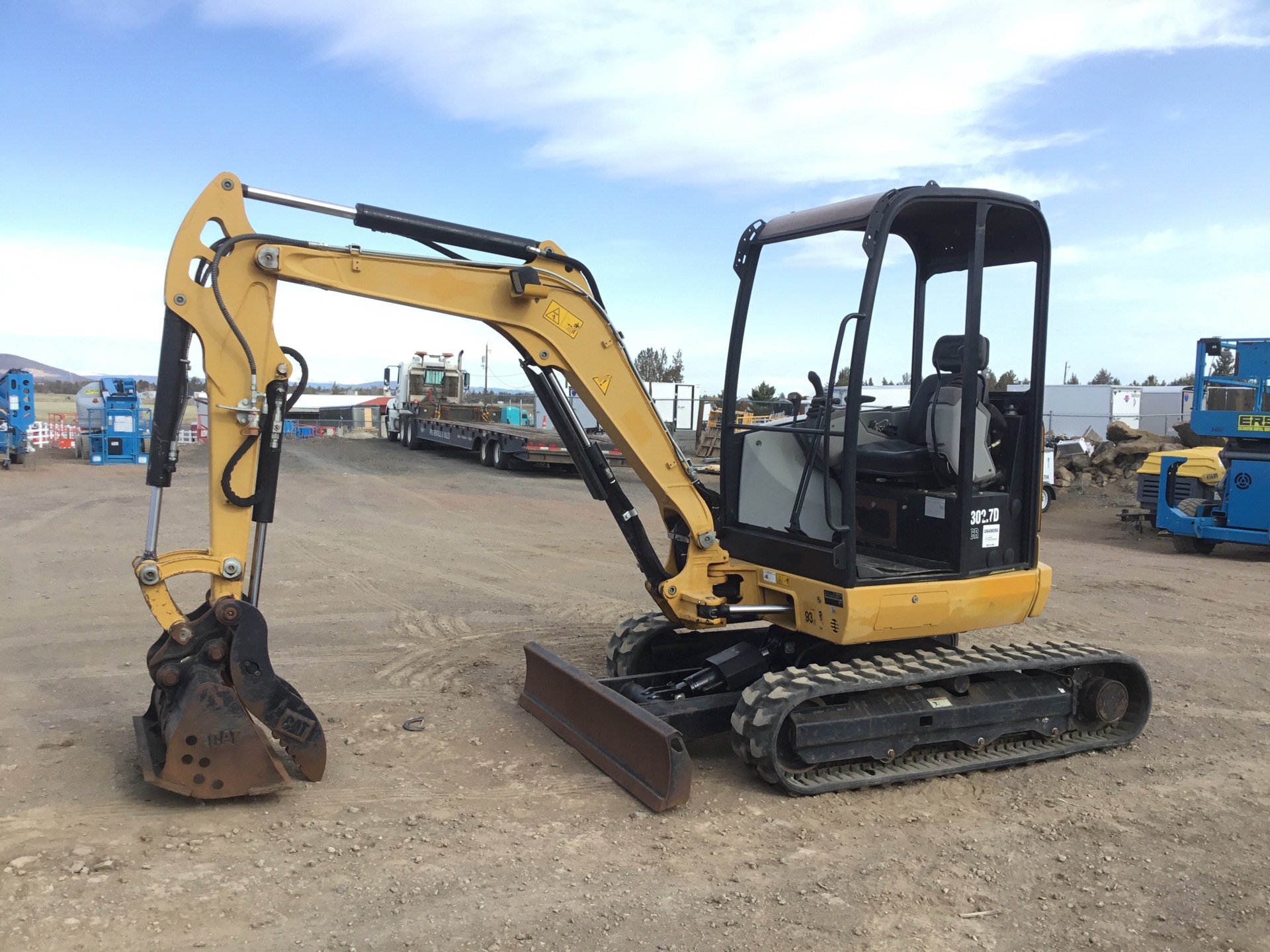 2016 Cat 302.7DCR Mini Excavator