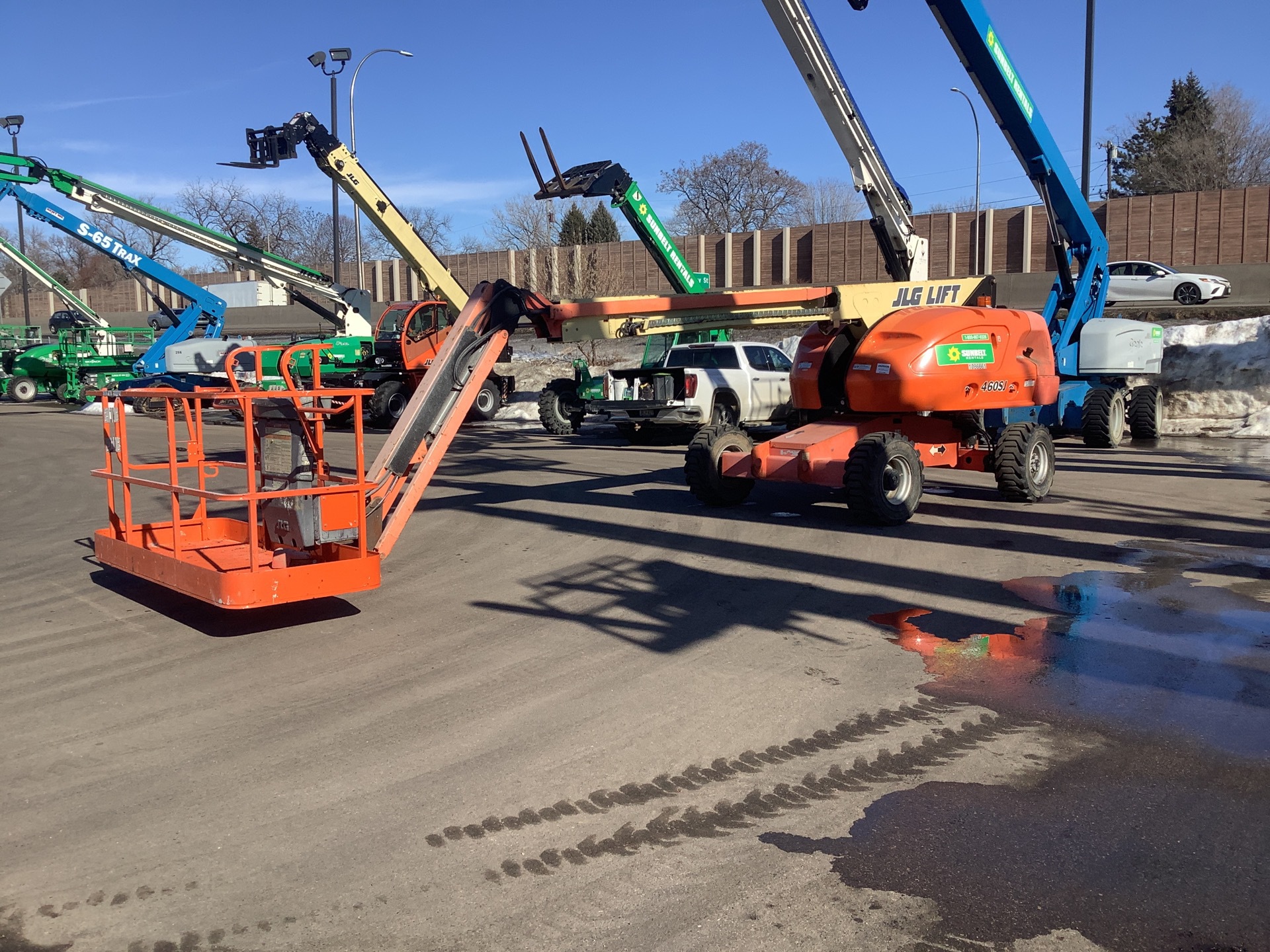 2012 JLG 460SJ 4WD Diesel Telescopic Boom Lift