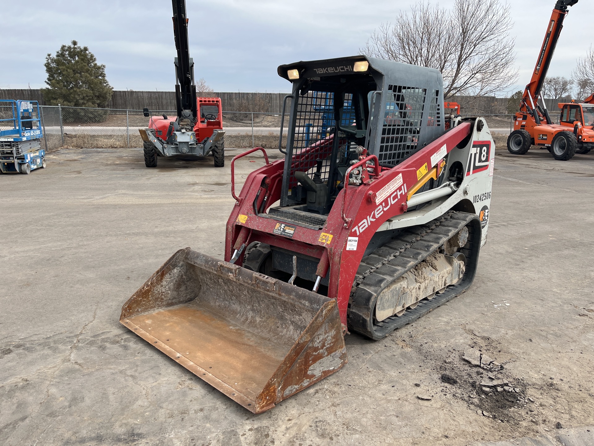 2018 Takeuchi TL8 Two-Speed High Flow Compact Track Loader