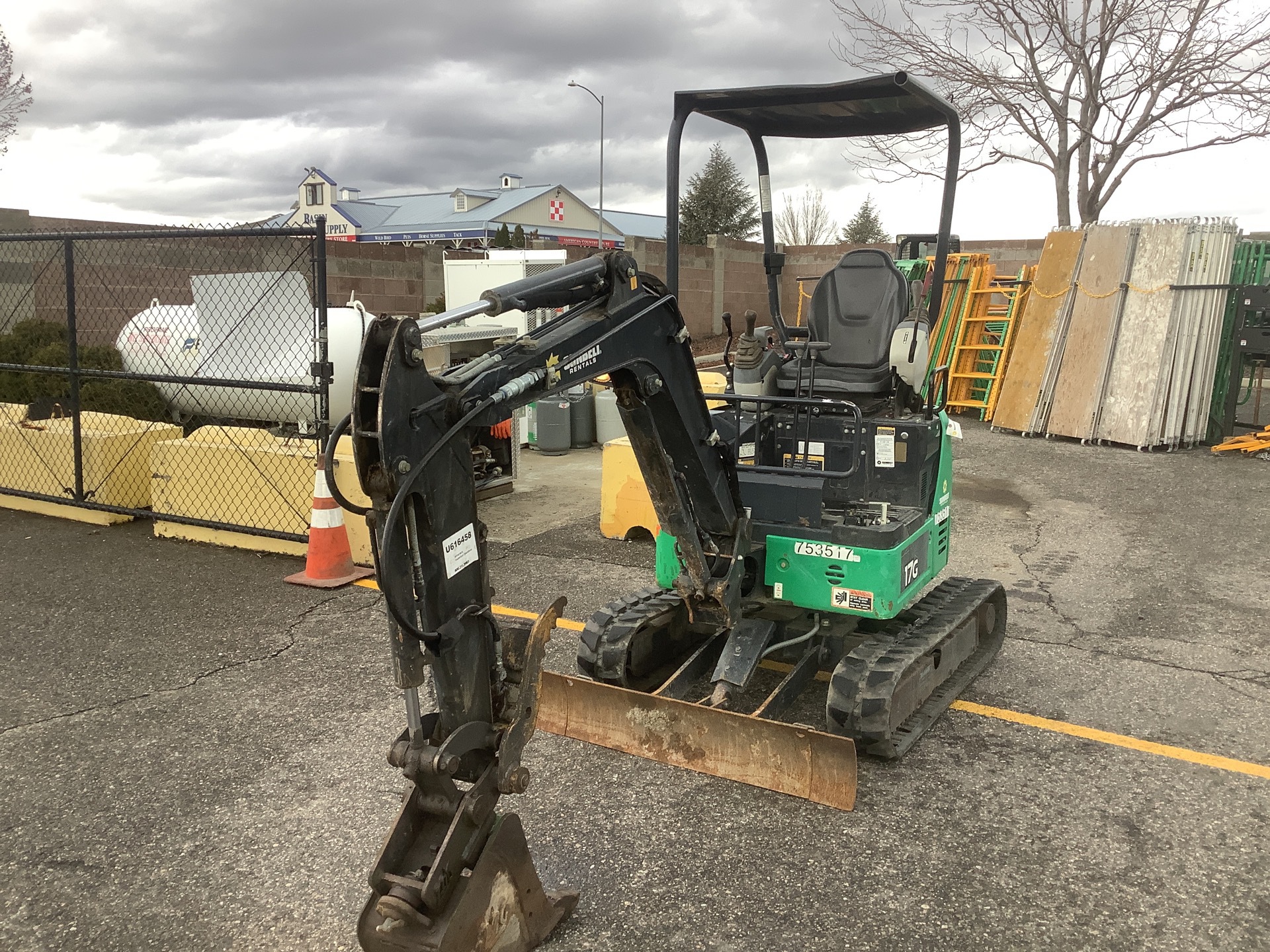 2015 John Deere 17G Mini Excavator