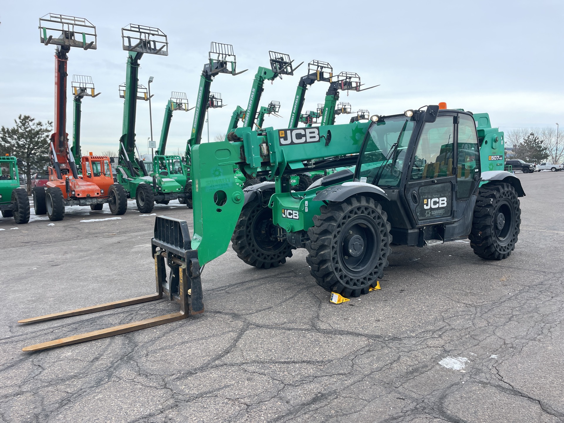 2014 JCB 507-42 Telehandler