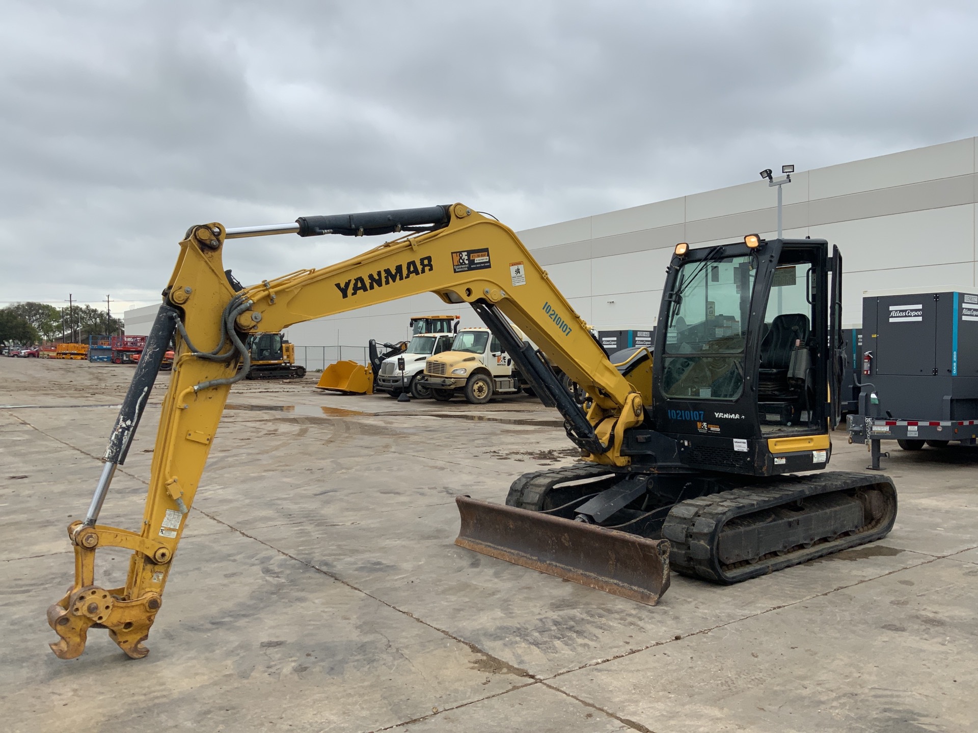 2016 Yanmar ViO80-1A Mini Excavator