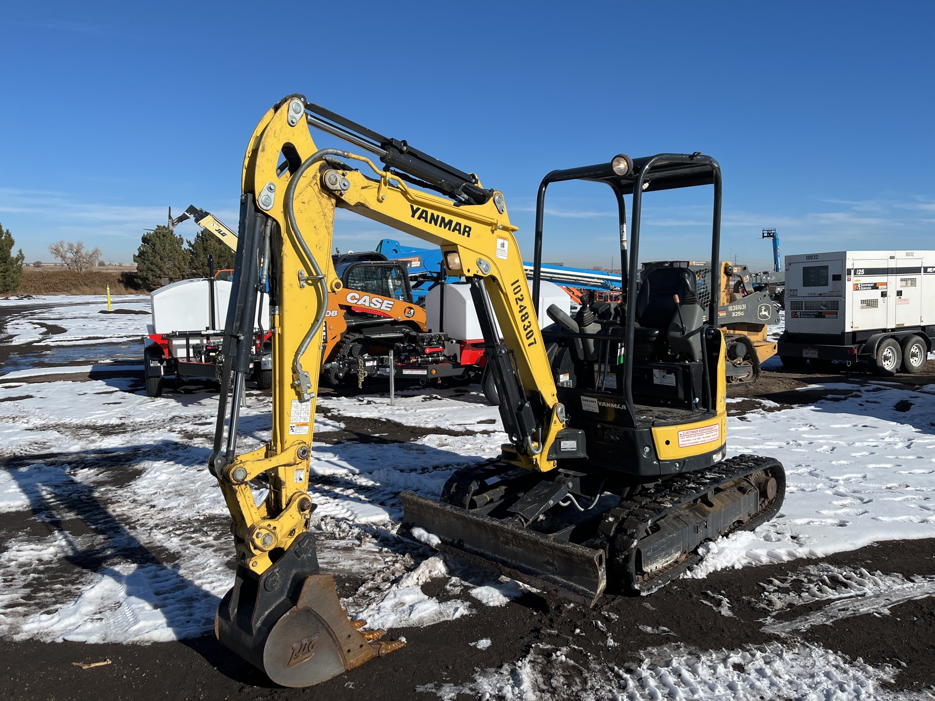 2018 Yanmar ViO25-6A Mini Excavator