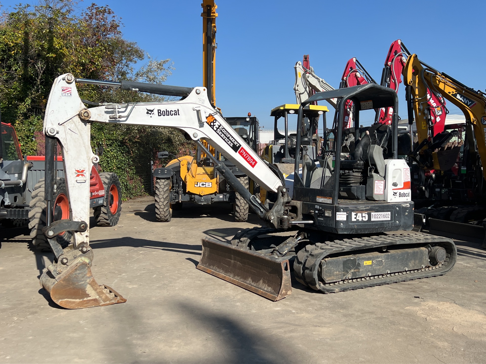 2017 Bobcat E45 Mini Excavator