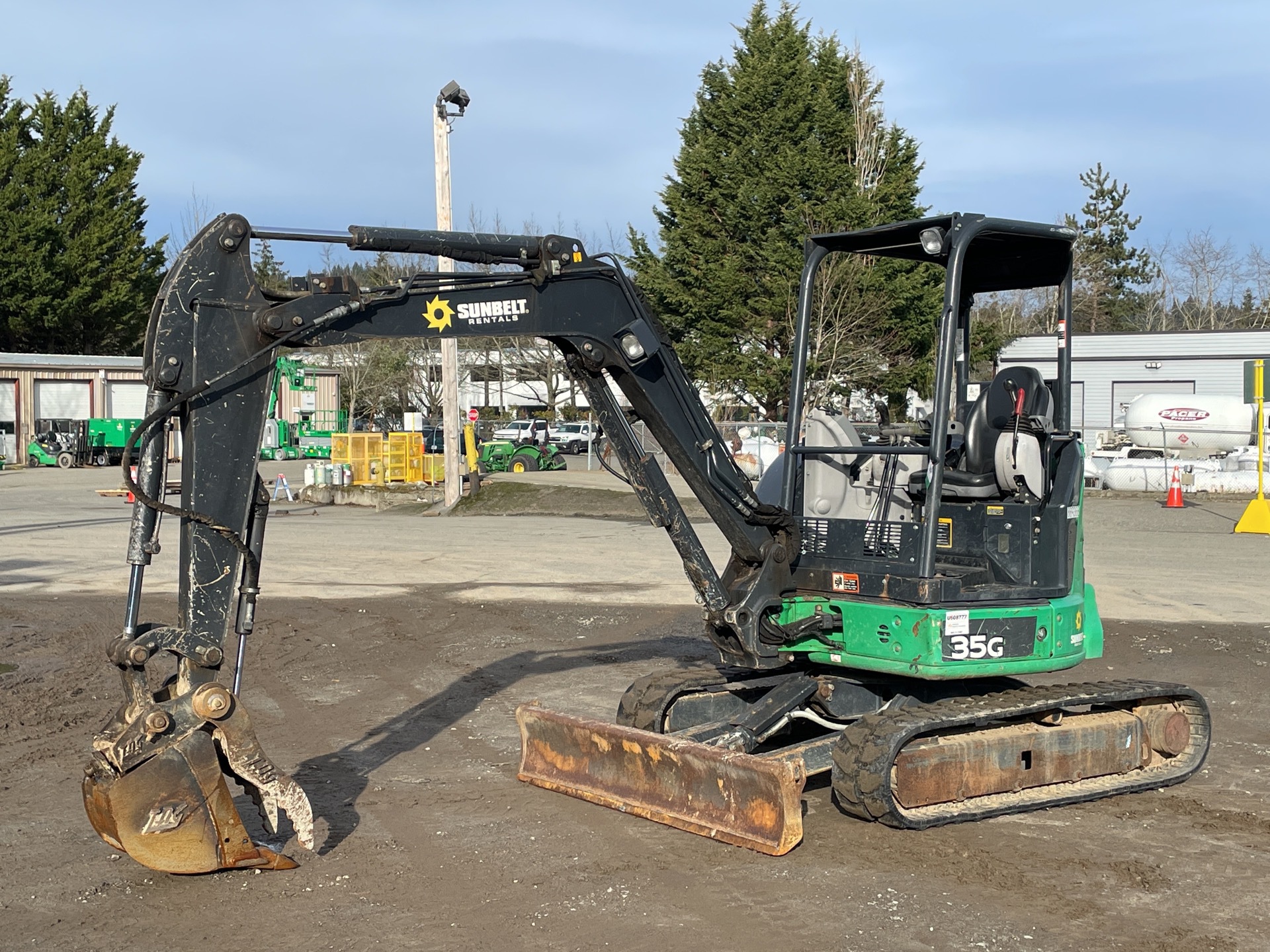 2016 John Deere 35G Mini Excavator