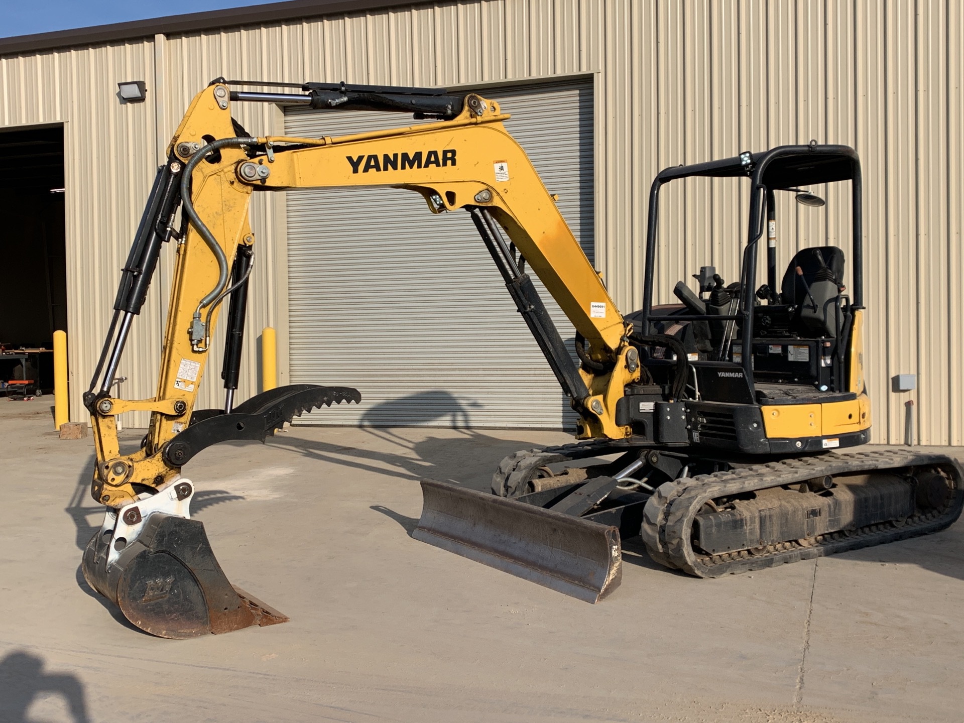 2017 Yanmar ViO50-6A Mini Excavator